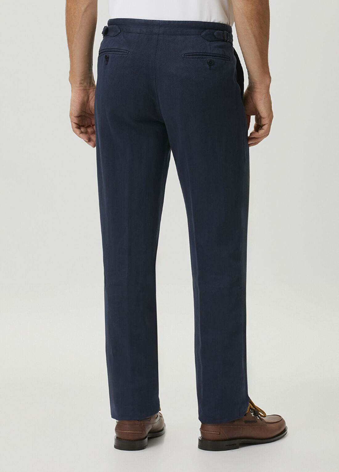 Ralph Lauren Purple Label Lacivert Pantolon görsel 3
