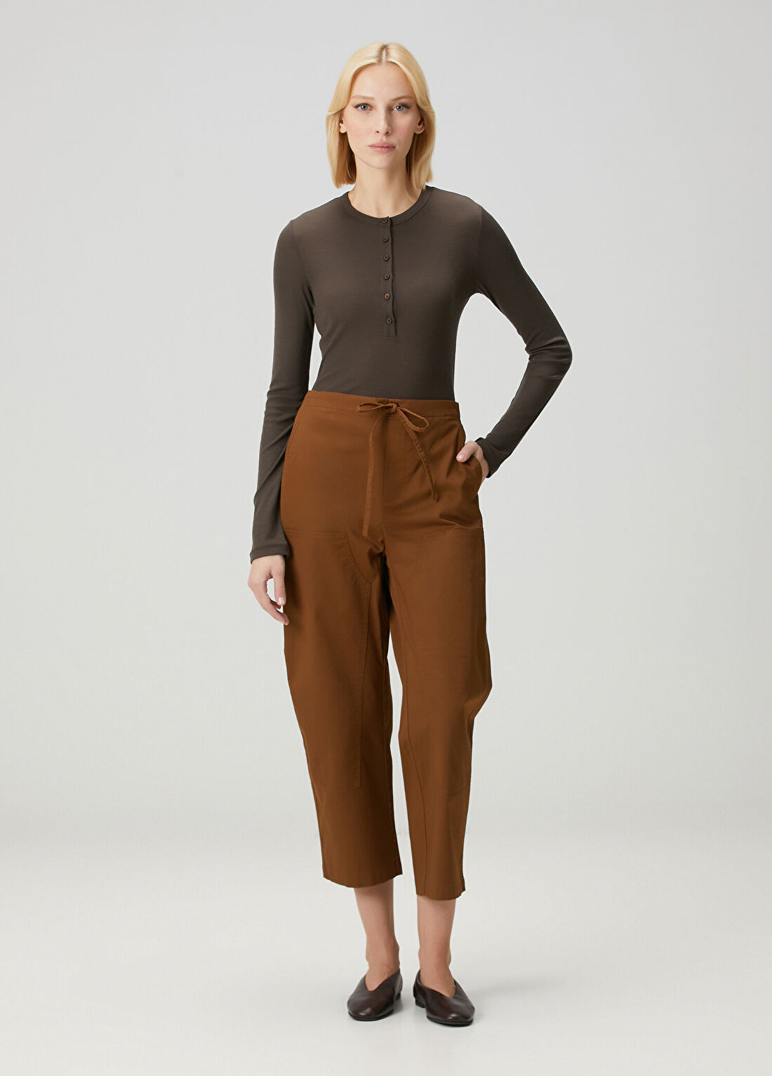 Rag&Bone Jolie Carpenter Kahverengi Pantolon