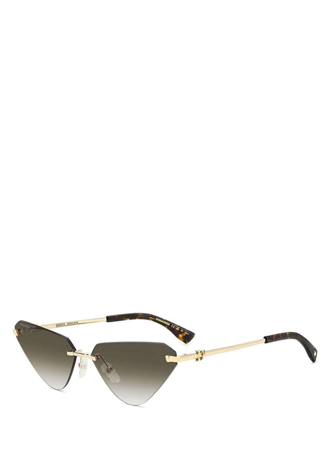 Dsquared2 D2 0108/S - PEF9K Gold Yeşil Kadın Güneş Gözlüğü