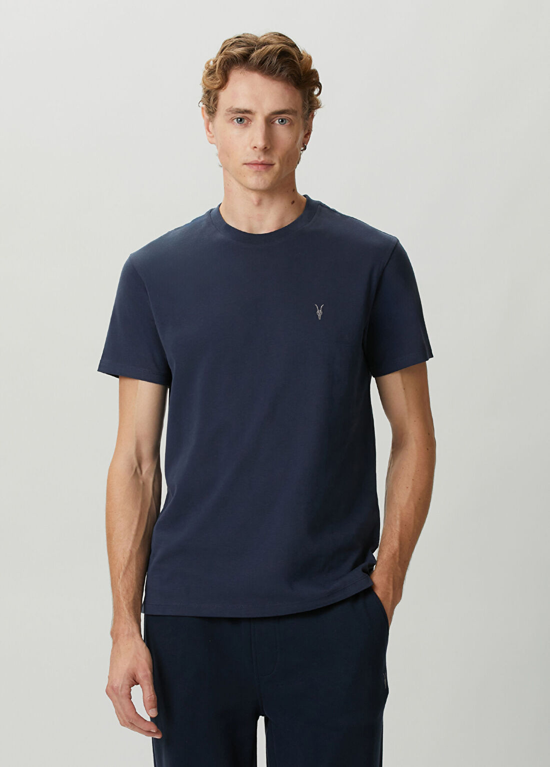 AllSaints Dexter Lacivert T-shirt