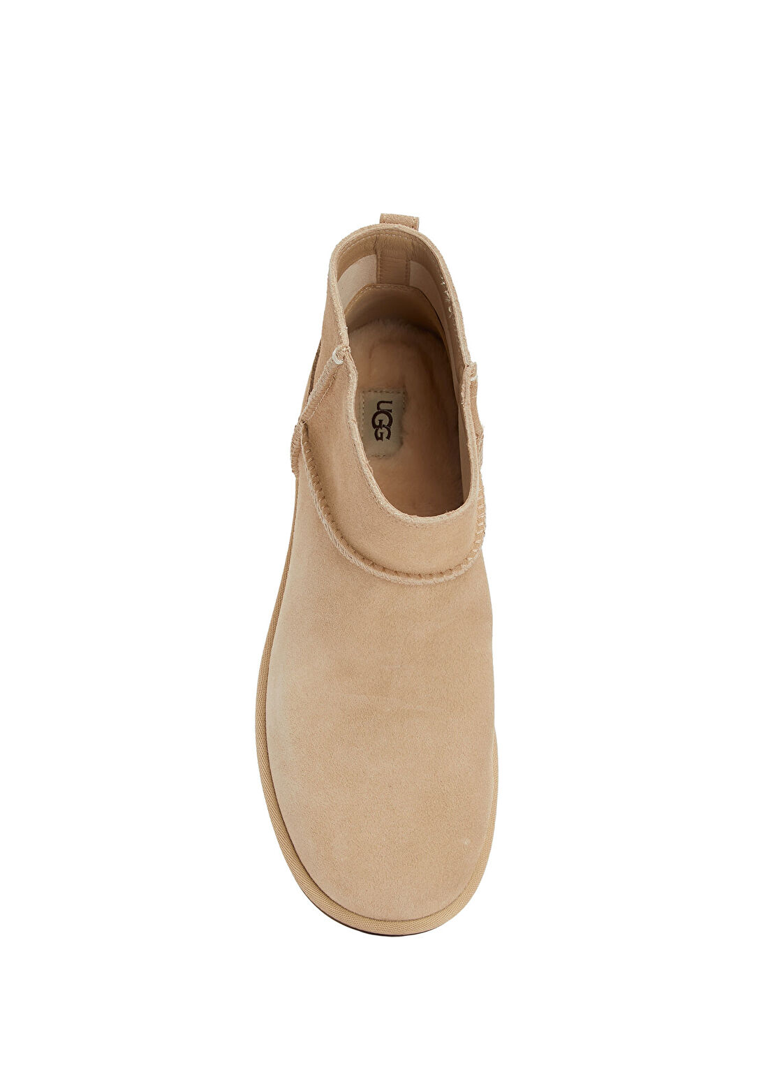 Ugg Classic Mini Deconstructed Kum Kadın Deri Bot görsel 4