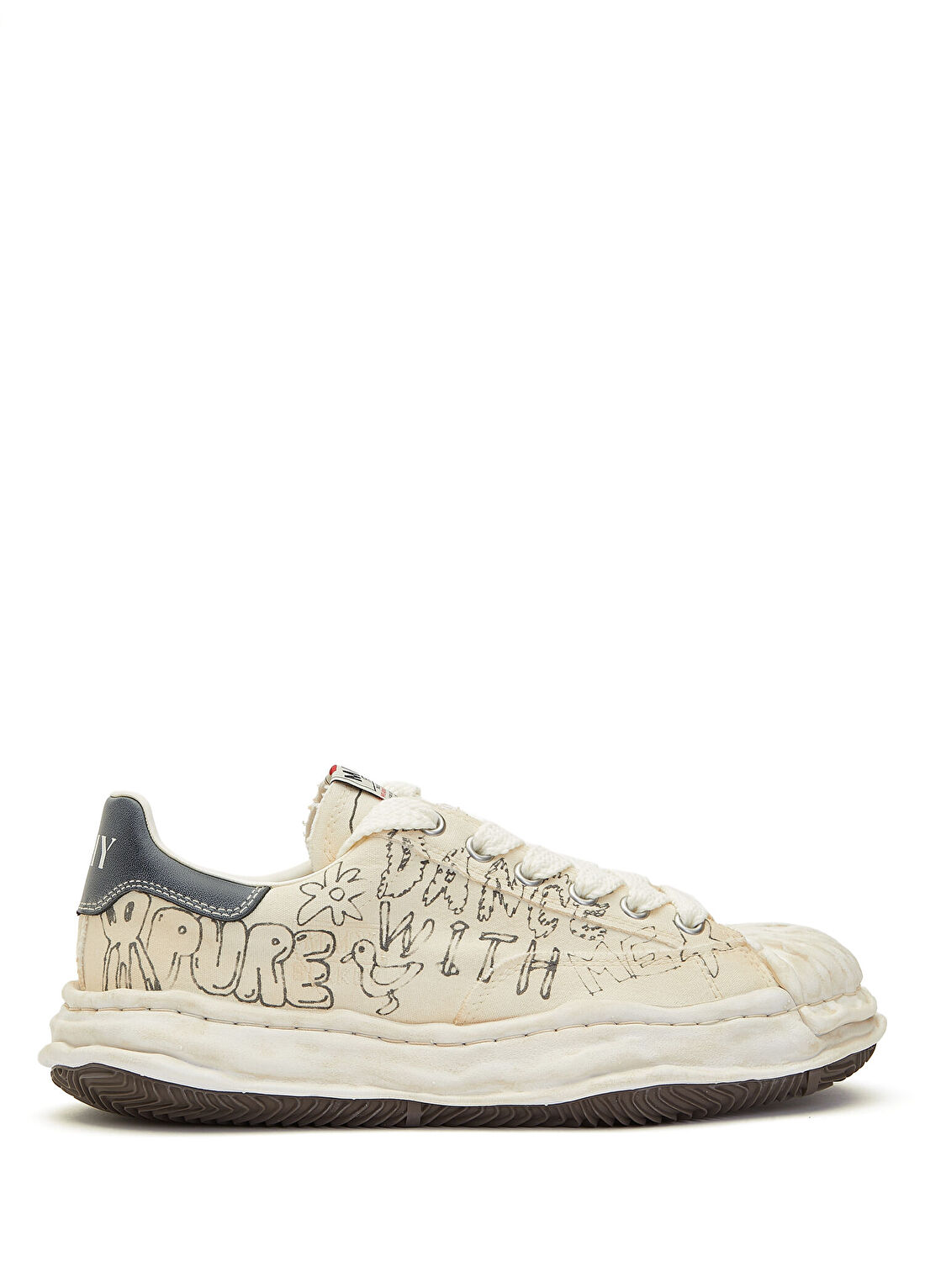 Maison Mihara Yasuhiro Blakey Krem Erkek Sneaker