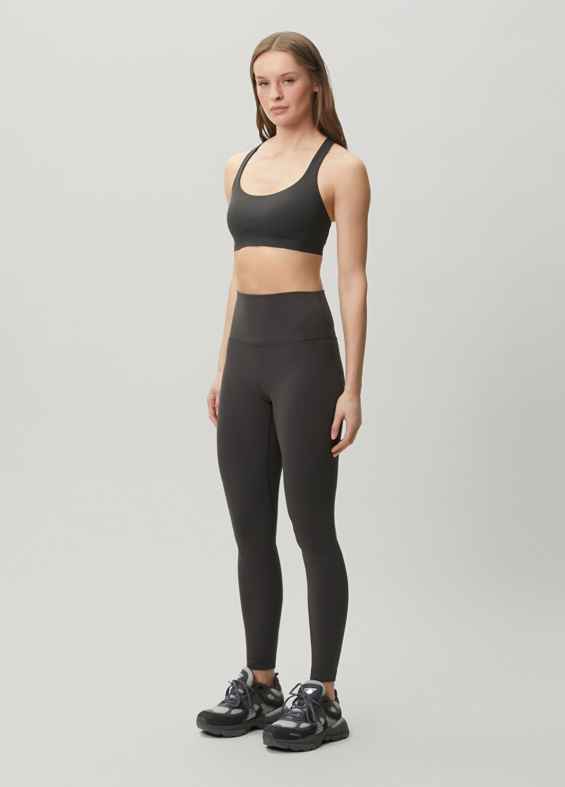 lululemon Align High-Rise Koyu Gri Tayt 28"