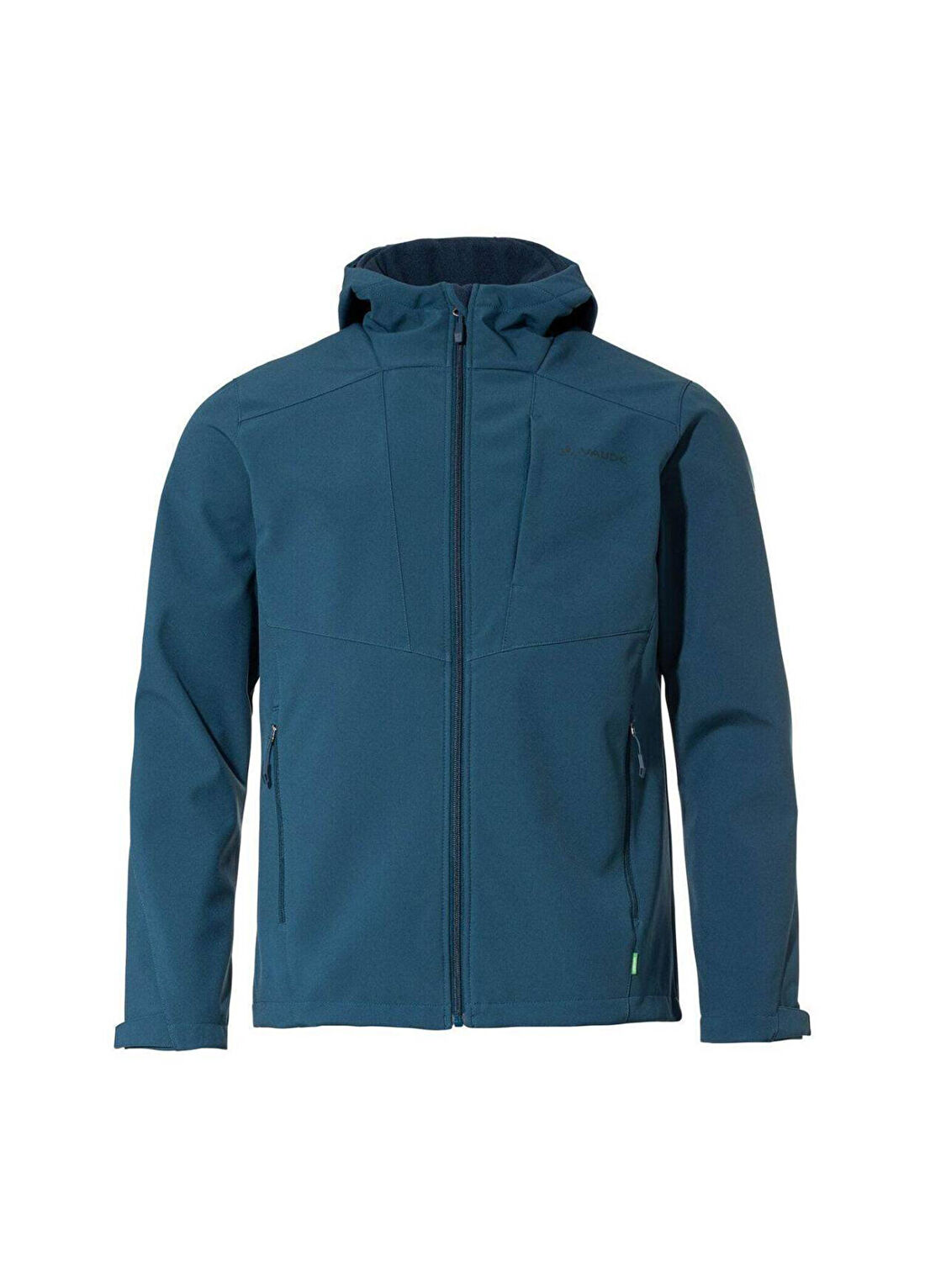 Vaude Cyclone Softshell Mavi Kapüşonlu Erkek Spor Ceket