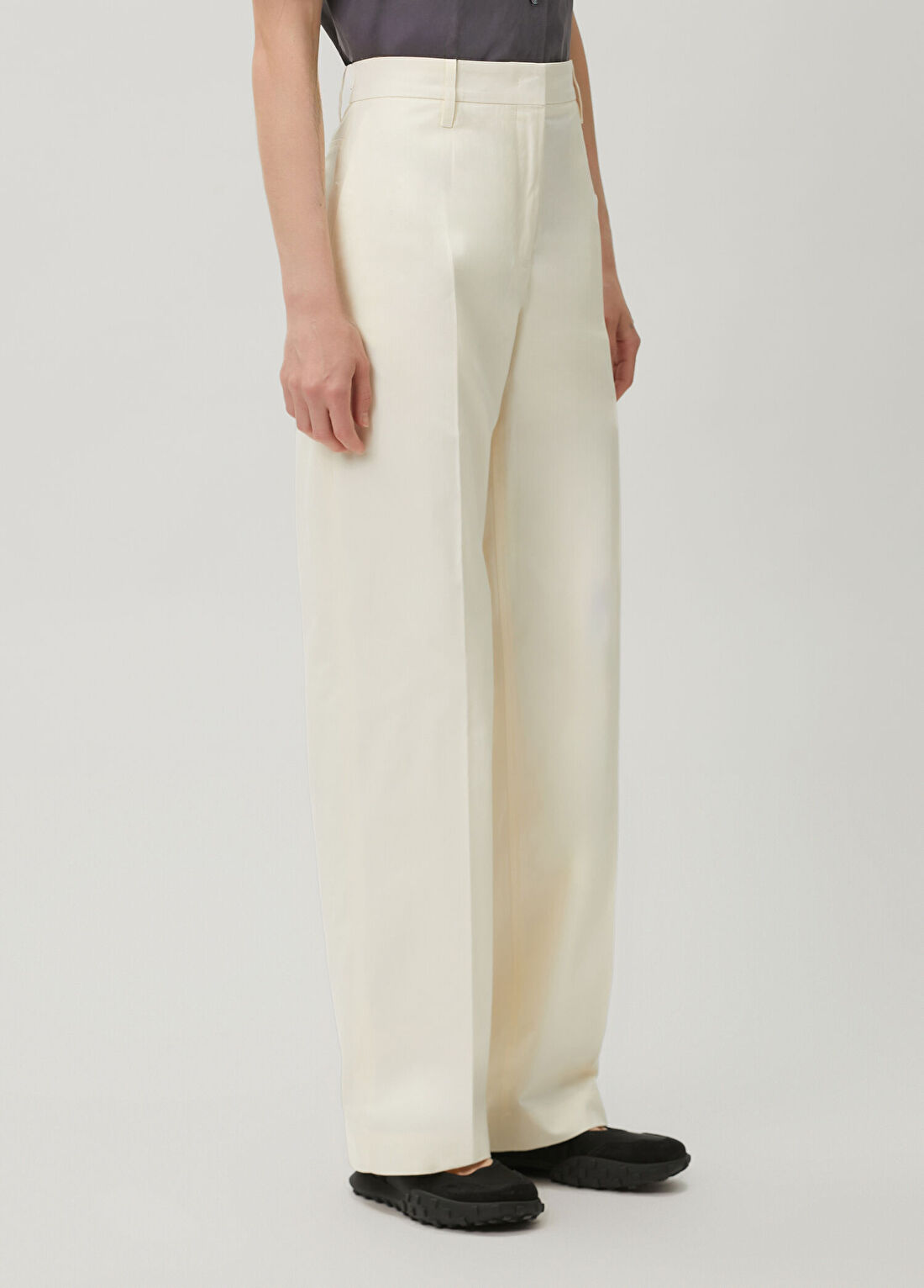 Jil Sander Ekru Pantolon görsel 3