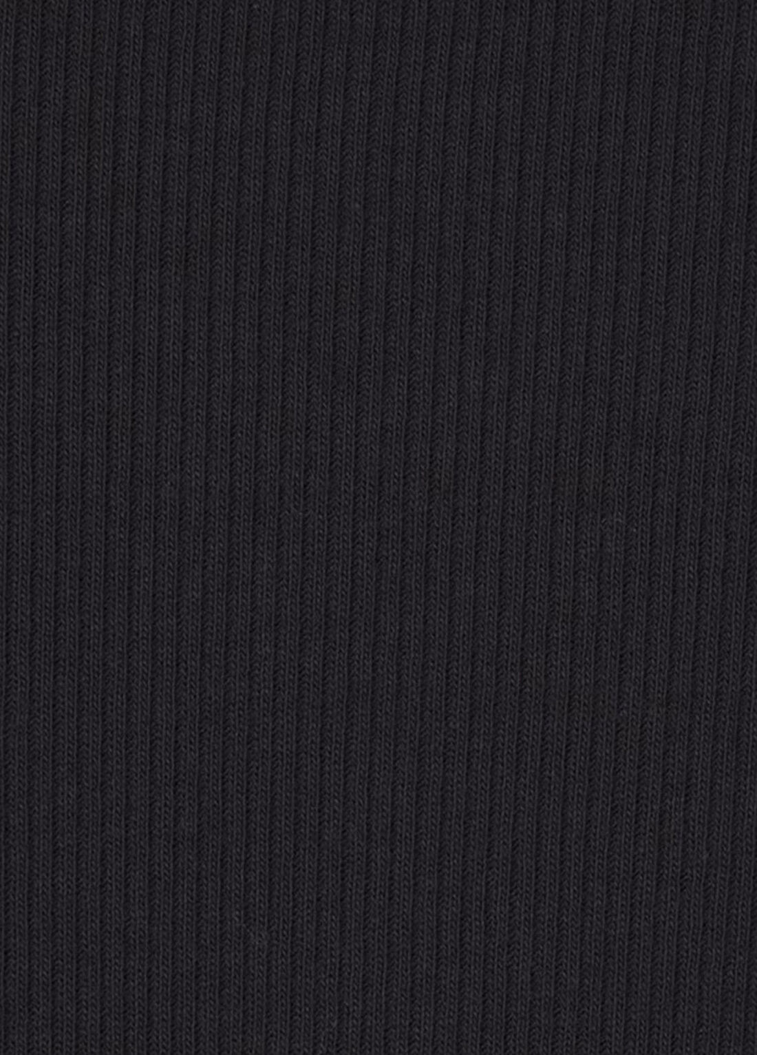 Skims Cotton Rib Siyah Atlet görsel 2