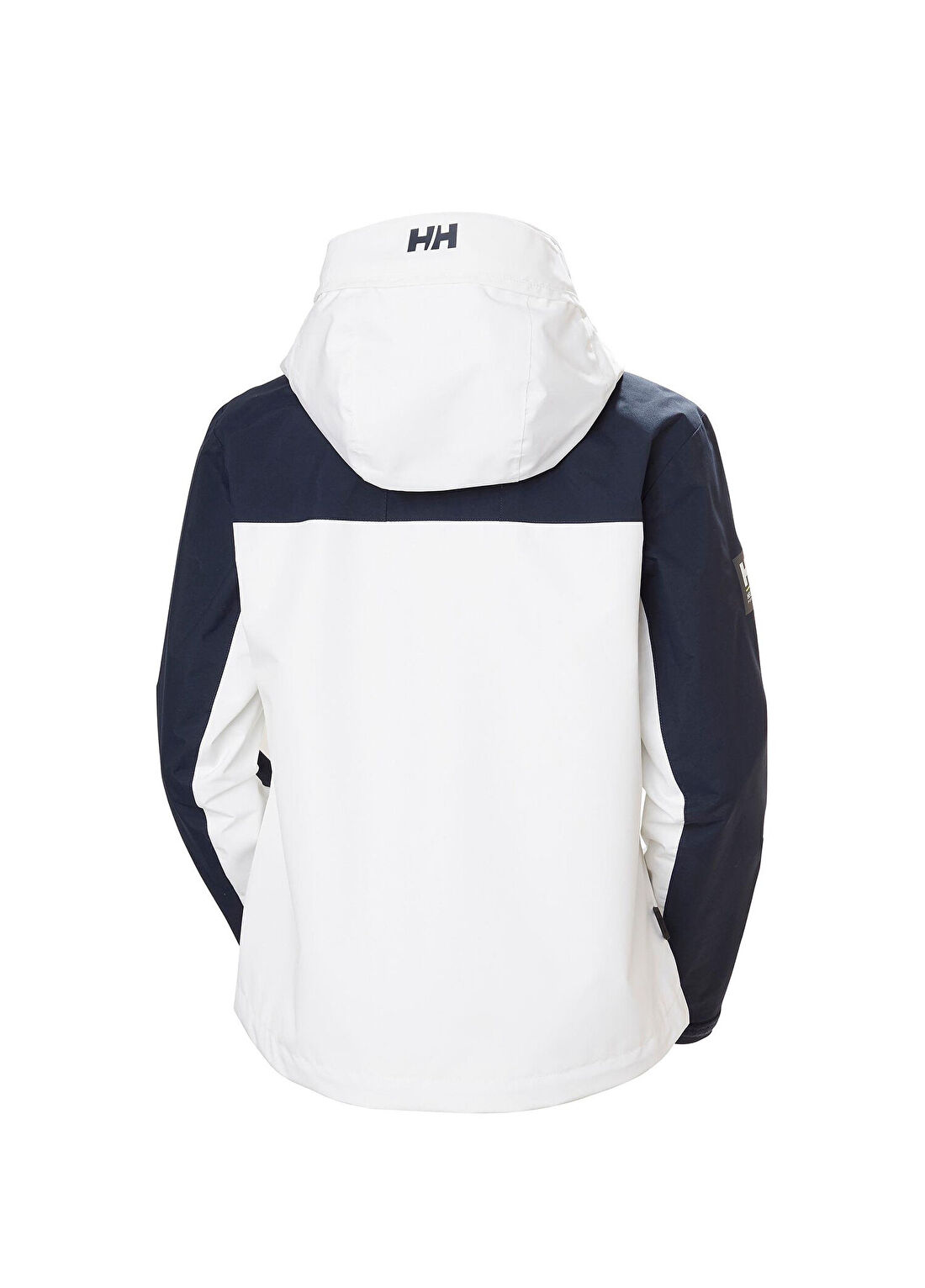 Helly Hansen W Quayside White Kapüşonlu Kadın Yelken Montu görsel 2