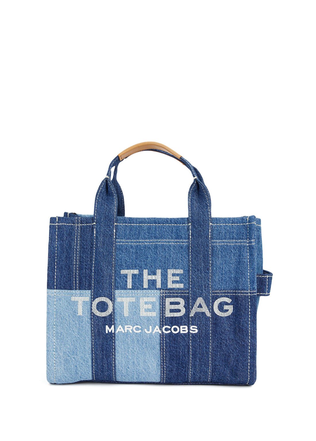 Marc Jacobs The Denim Medium Tote Mavi Kadın Çanta