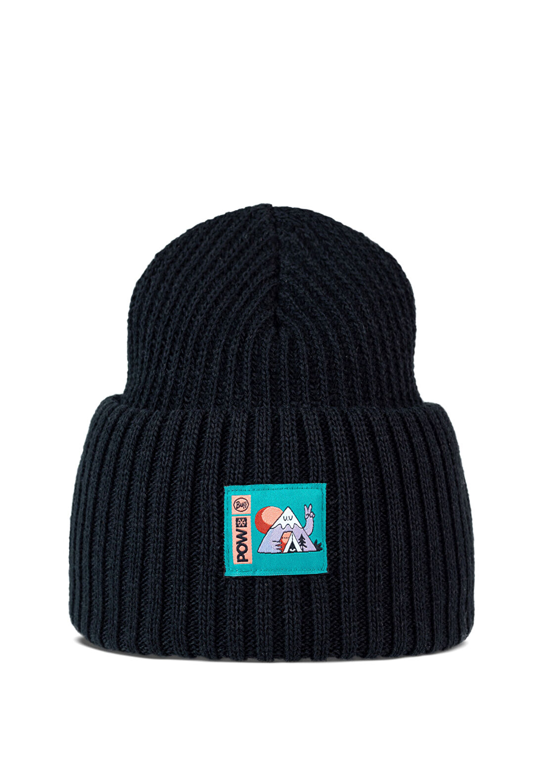 Buff Knıtted Rutger Black Unisex Bere