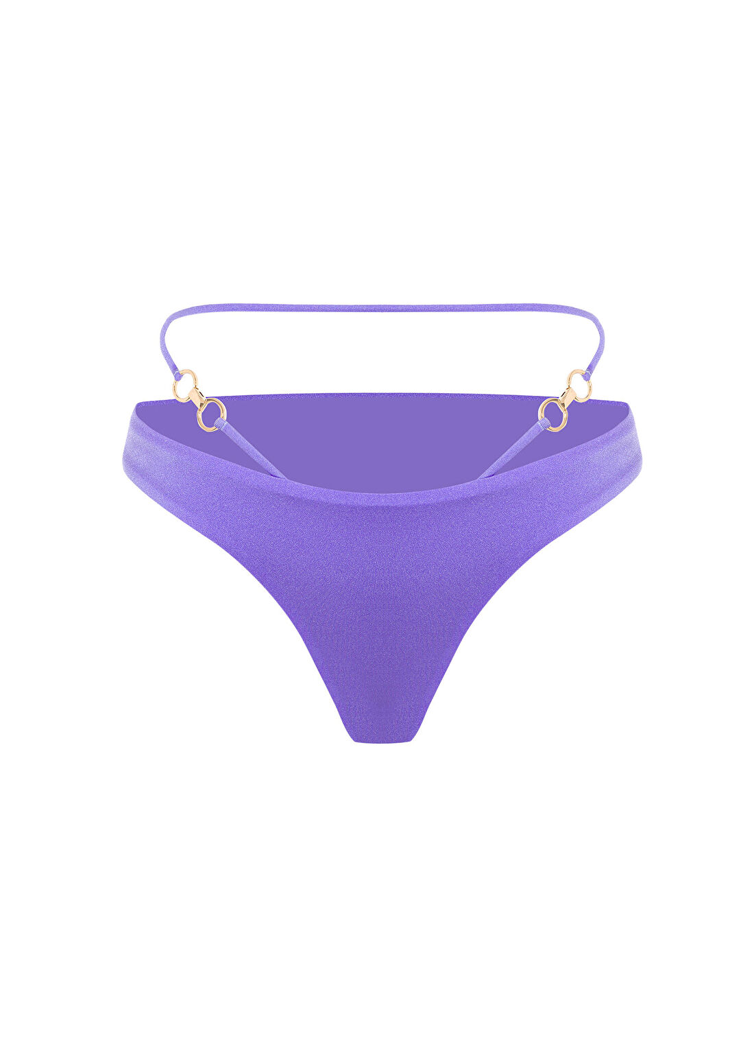 Sellie Lilac Siren Halka Detaylı Kadın Bikini Altı
