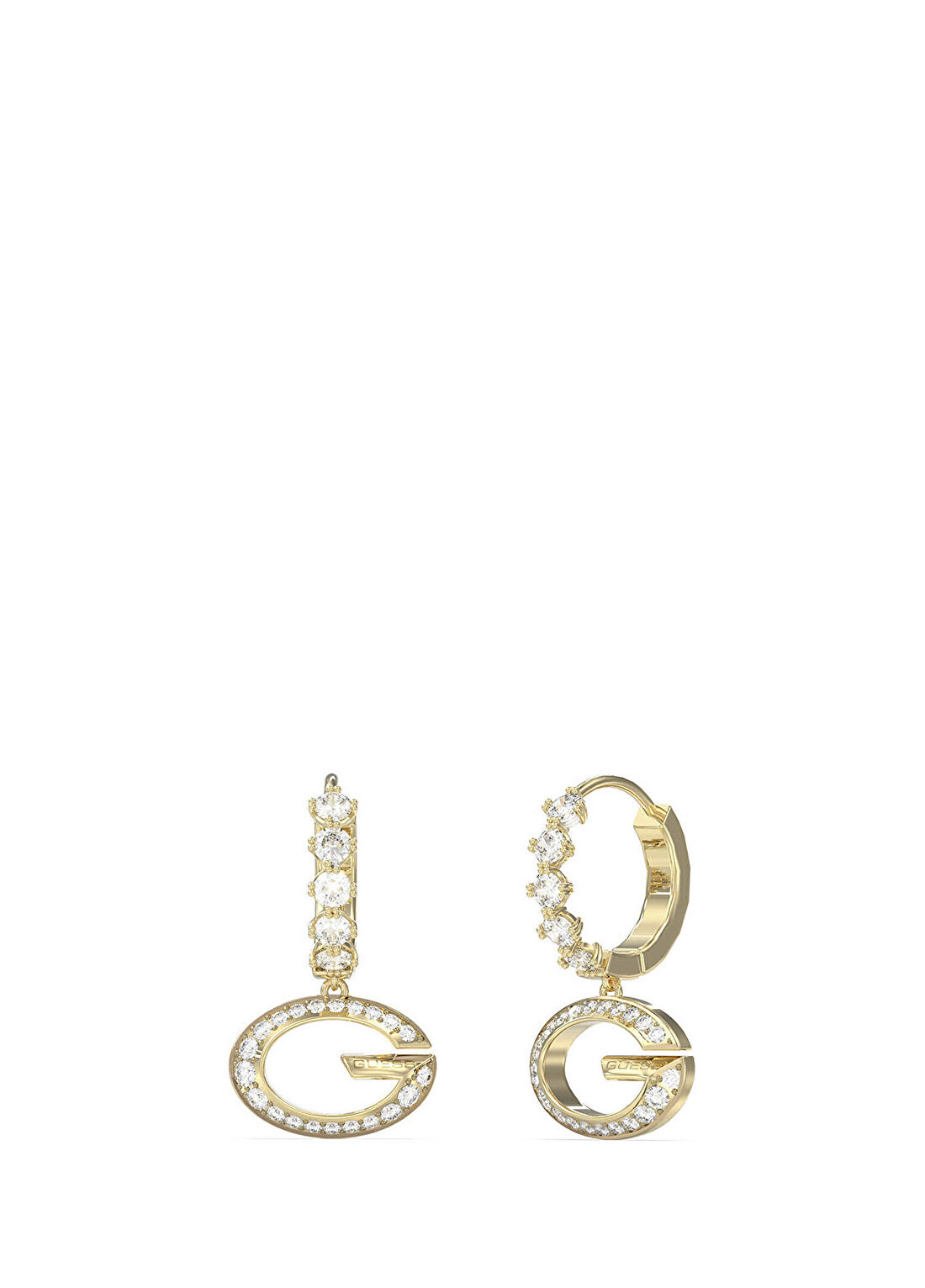 Guess JGUJUBE06342JWYGTU Taşlı Altın Rengi Çelik Kadın Küpe