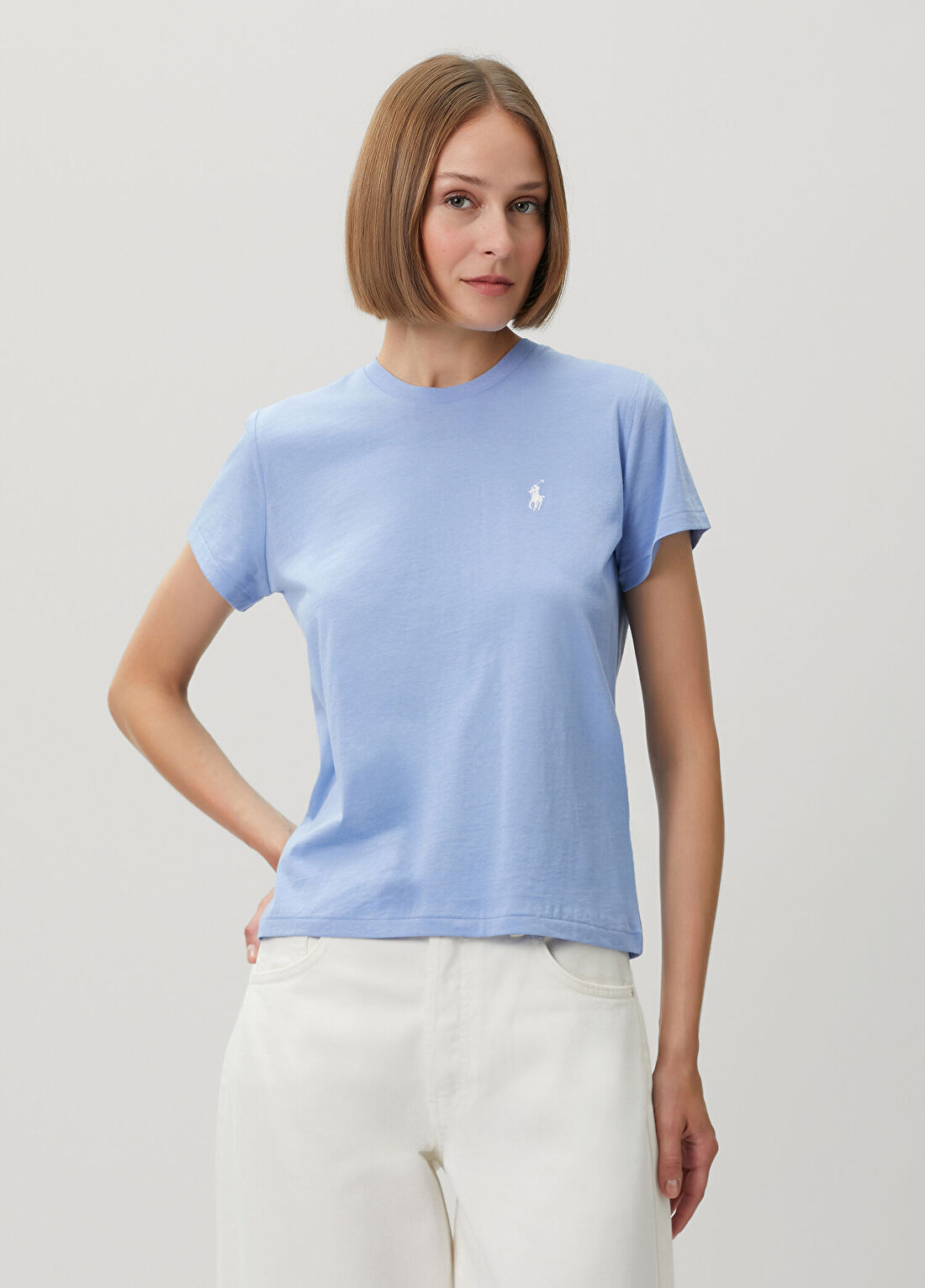 Polo Ralph Lauren Mavi T-shirt görsel 3