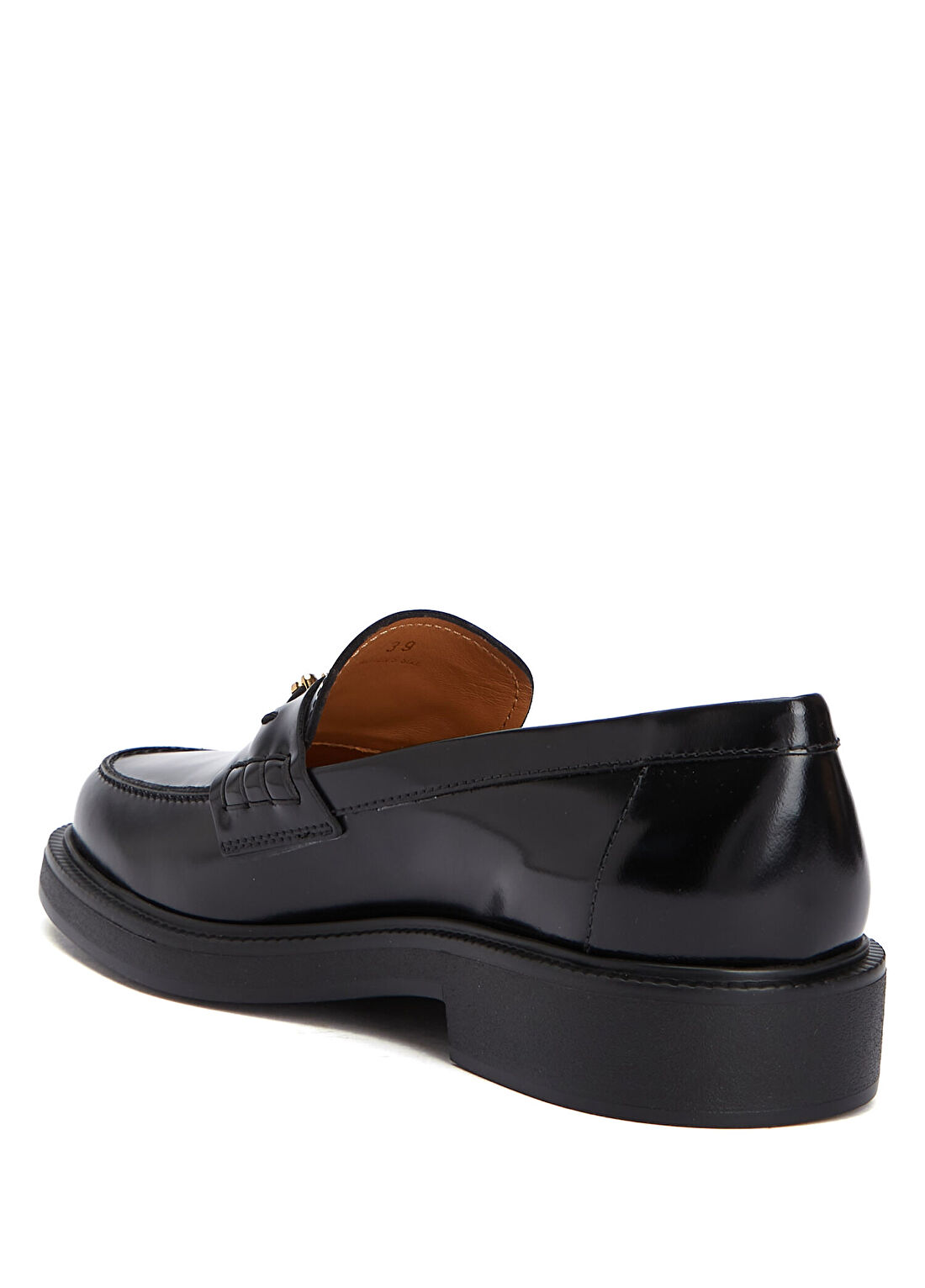 Tod's 20L Siyah Kadın Deri Loafer görsel 3