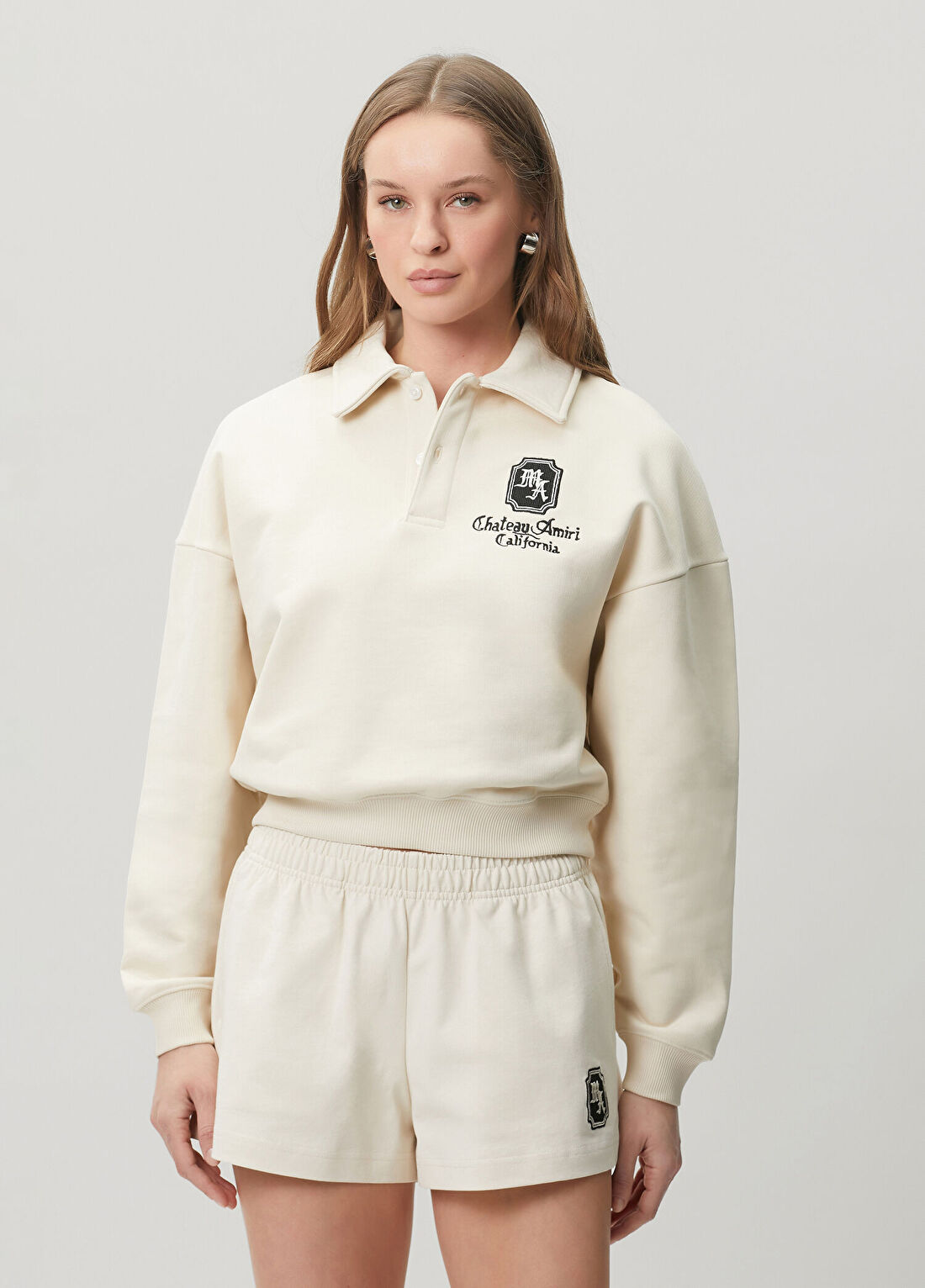 Amiri Kemik Polo Sweatshirt