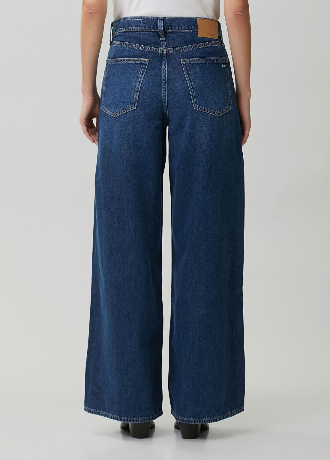 Rag&Bone Sofie Mavi Jean Pantolon görsel 2