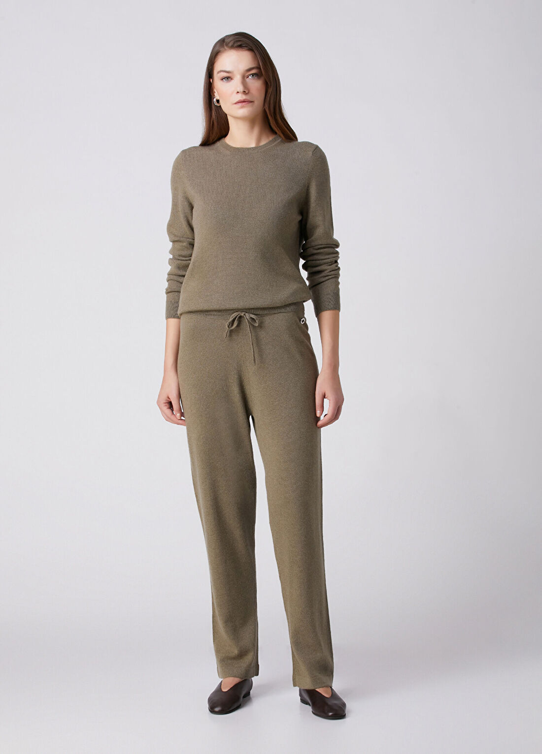 Beymen Collection Haki Kaşmir Pantolon