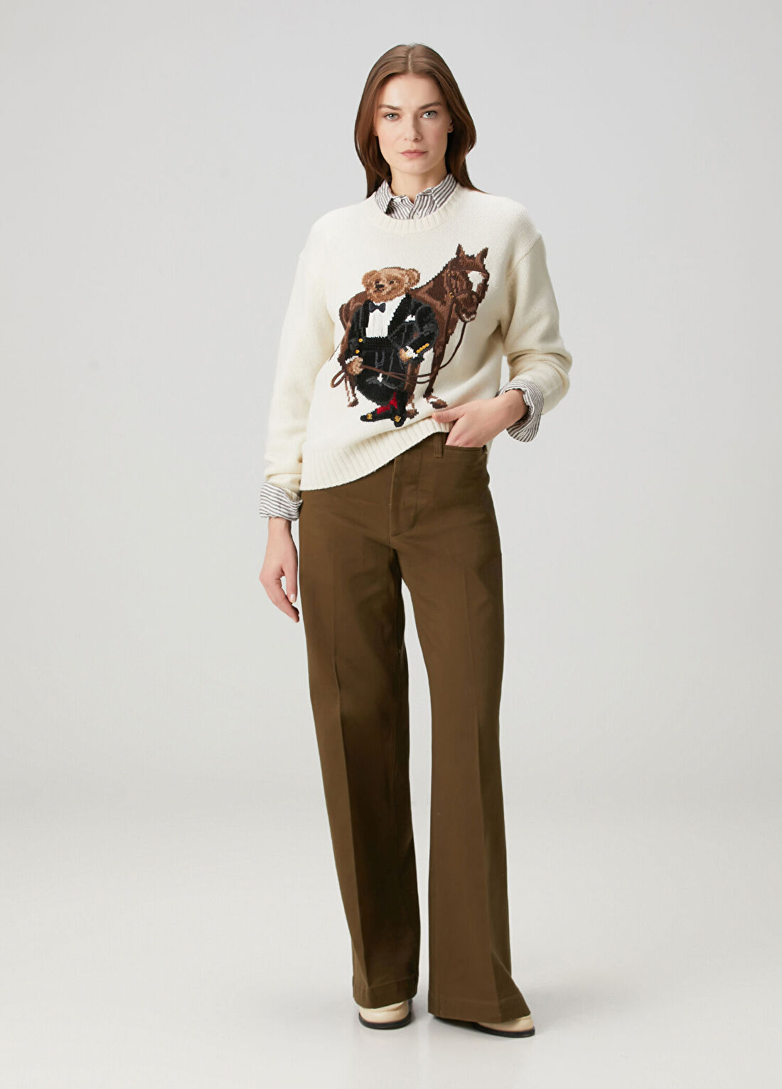 Polo Ralph Lauren Koyu Yeşil Pantolon