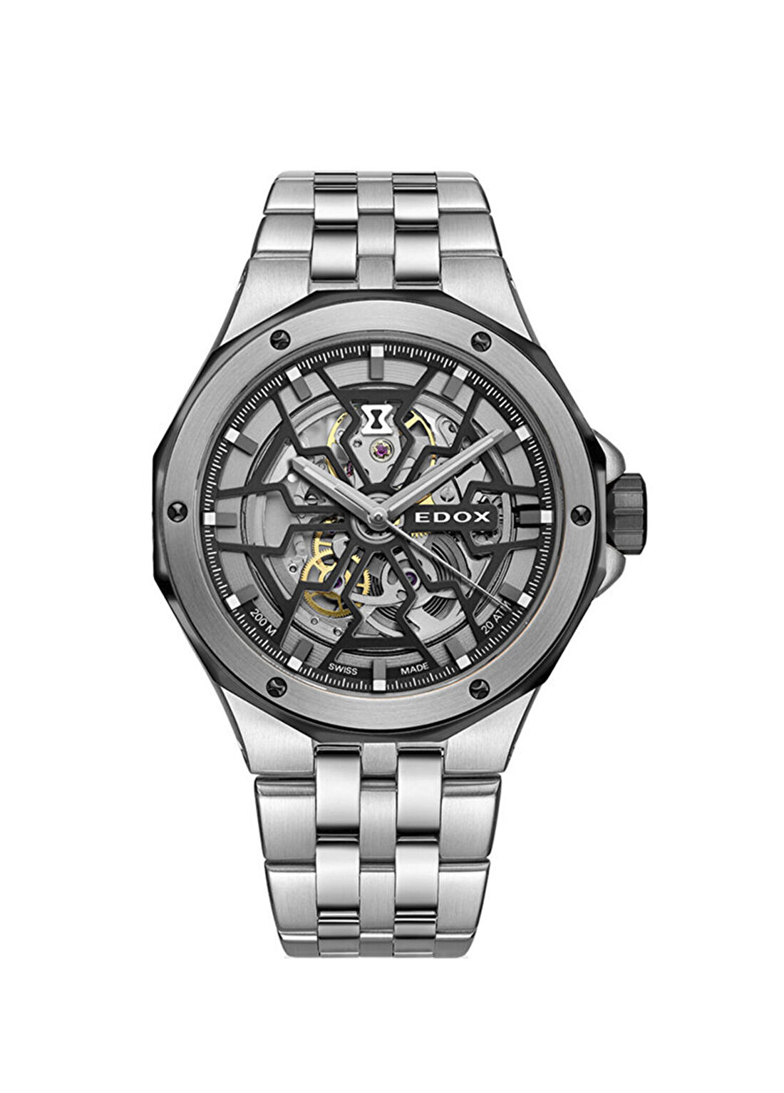 Edox 85303-3NM-NBG Çelik Erkek Kol Saati