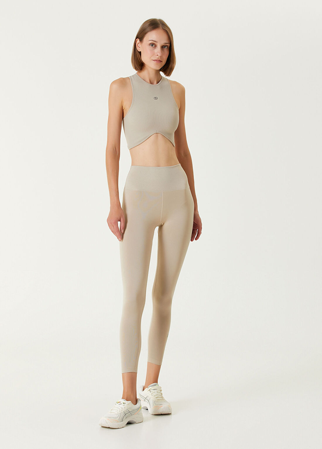 Glo Studio Reina Seamless Legging Stone Kadın Spor Tayt