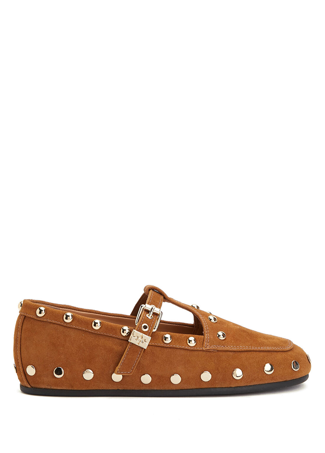 Ganni Mary Jenny Taba Kadın Süet Loafer
