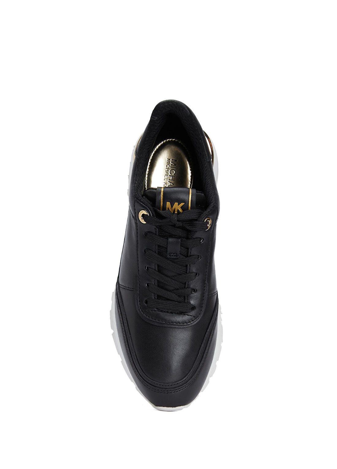 Michael Michael Kors Nova Siyah Kadın Deri Sneaker görsel 4