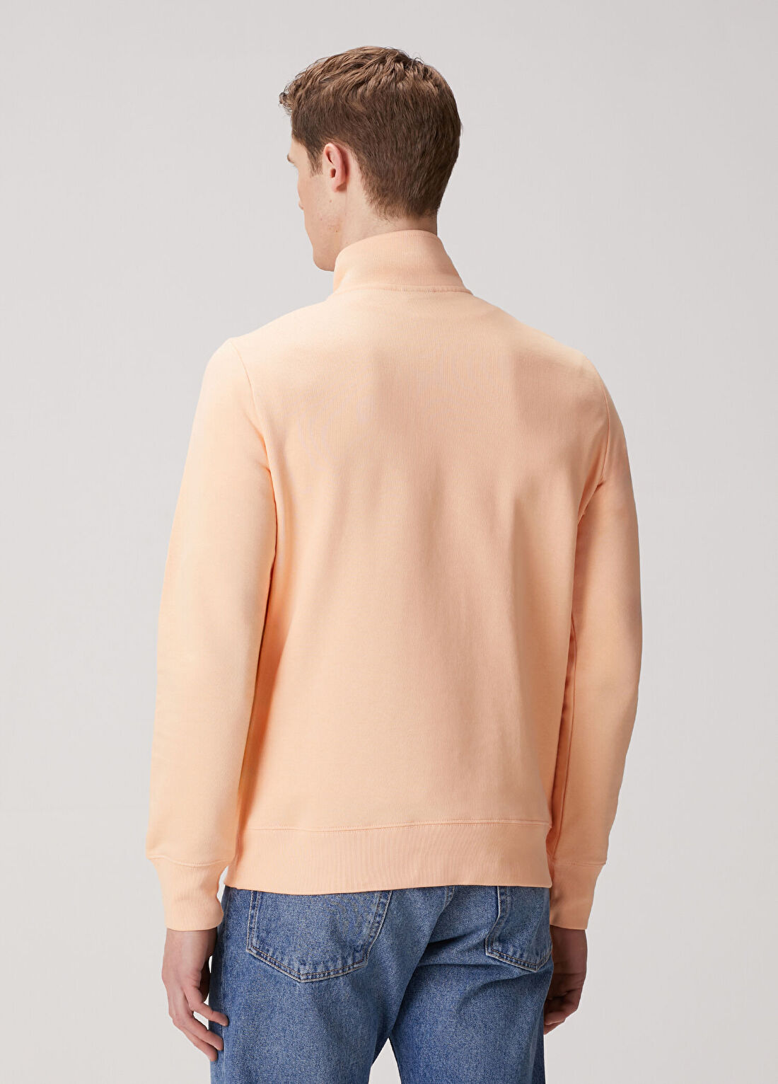 PS Paul Smith Somon Yakası Fermuarlı Sweatshirt görsel 4