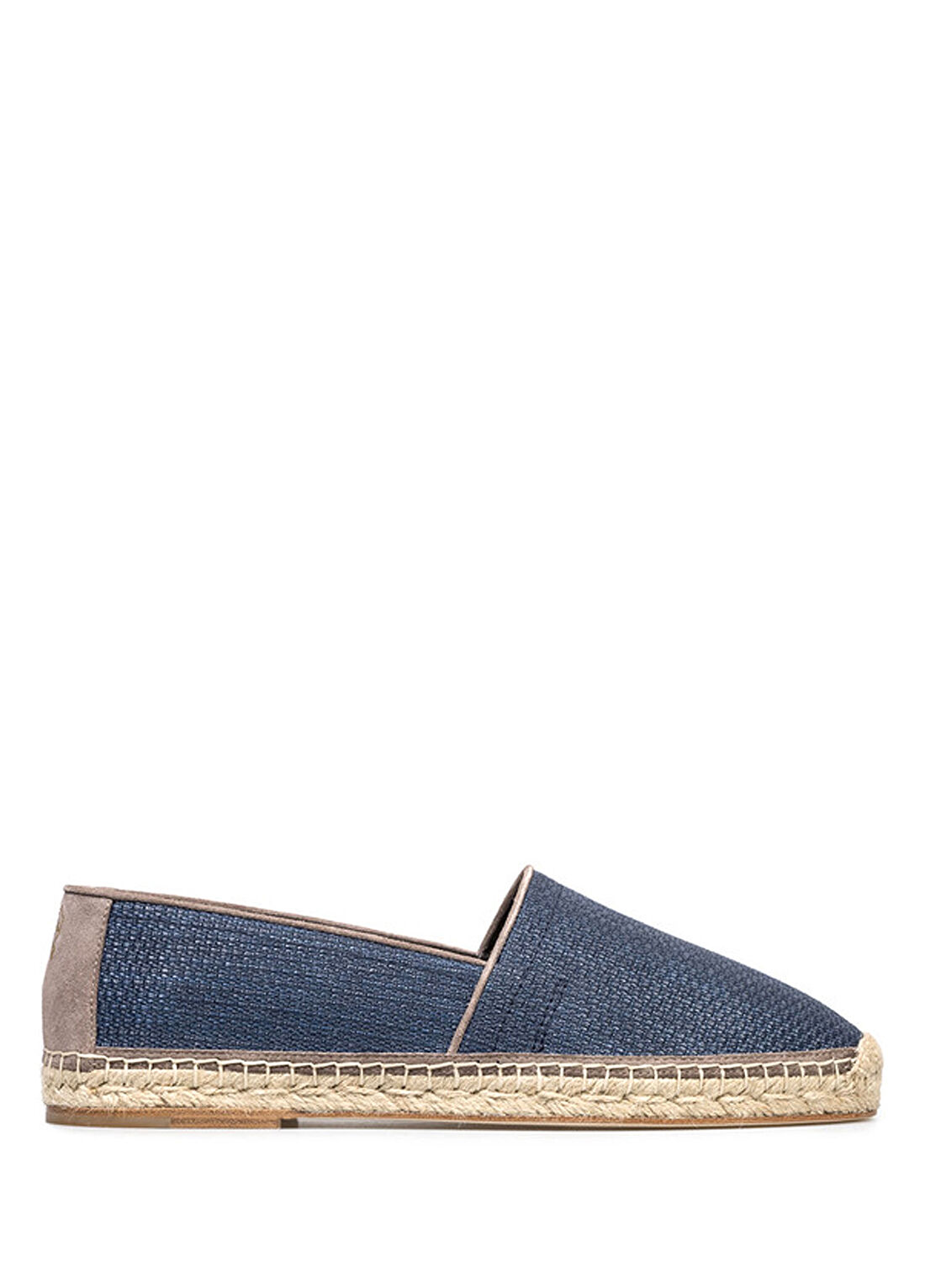 Brunello Cucinelli Lacivert Erkek Deri Espadril
