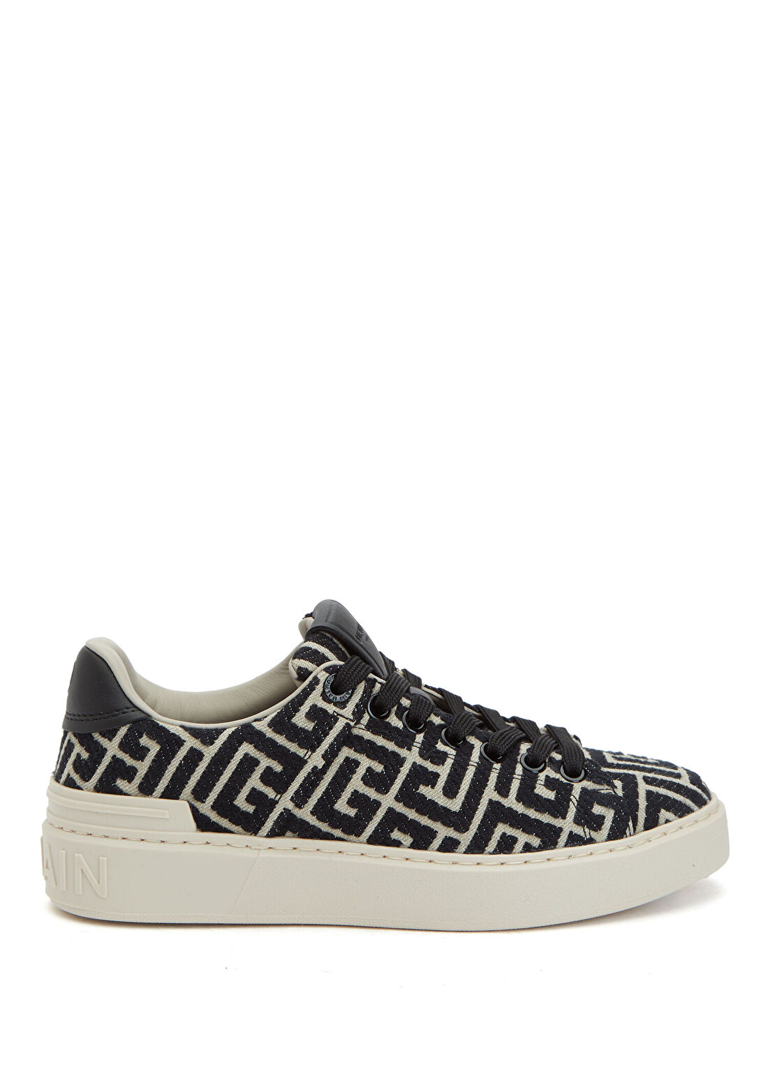 Balmain B-Court Siyah Beyaz Kadın Sneaker