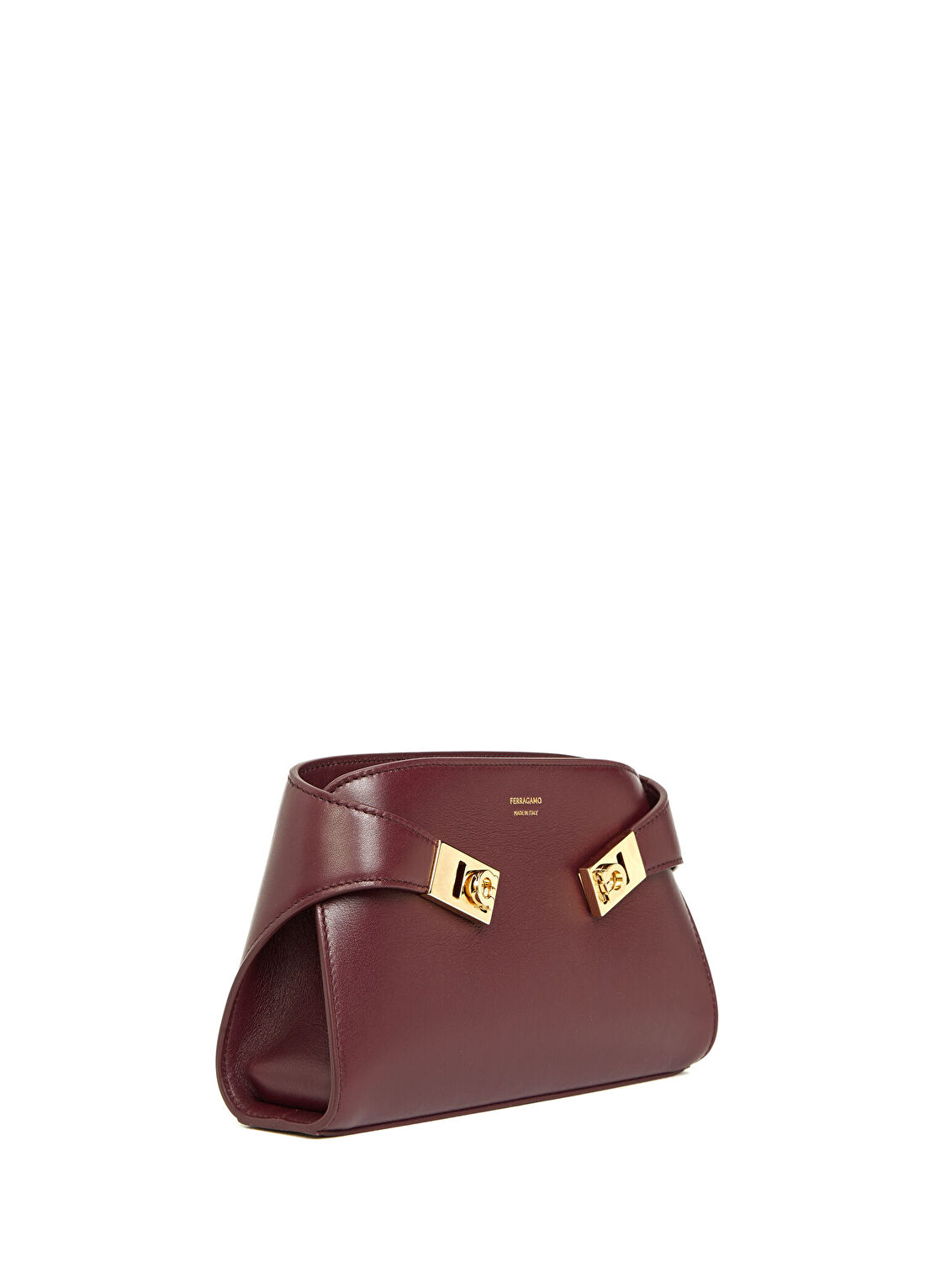 Ferragamo Hug Soft Mürdüm Kadın Deri Çanta görsel 3