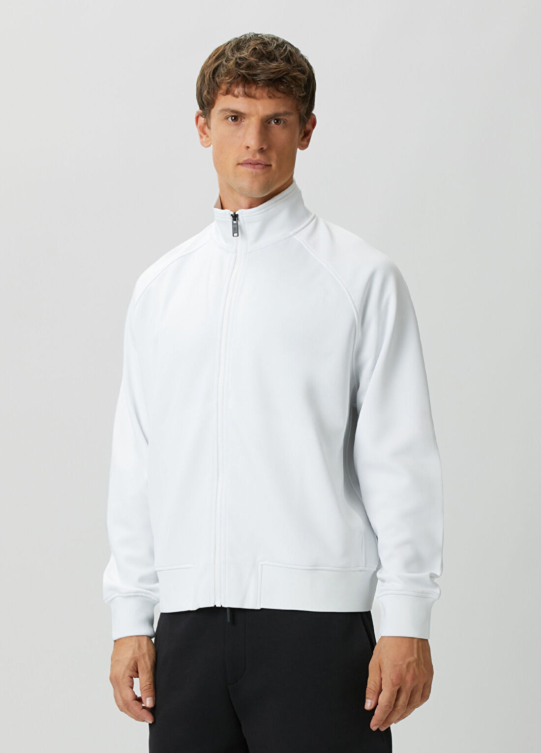 On Courtside Beyaz Sweatshirt görsel 3