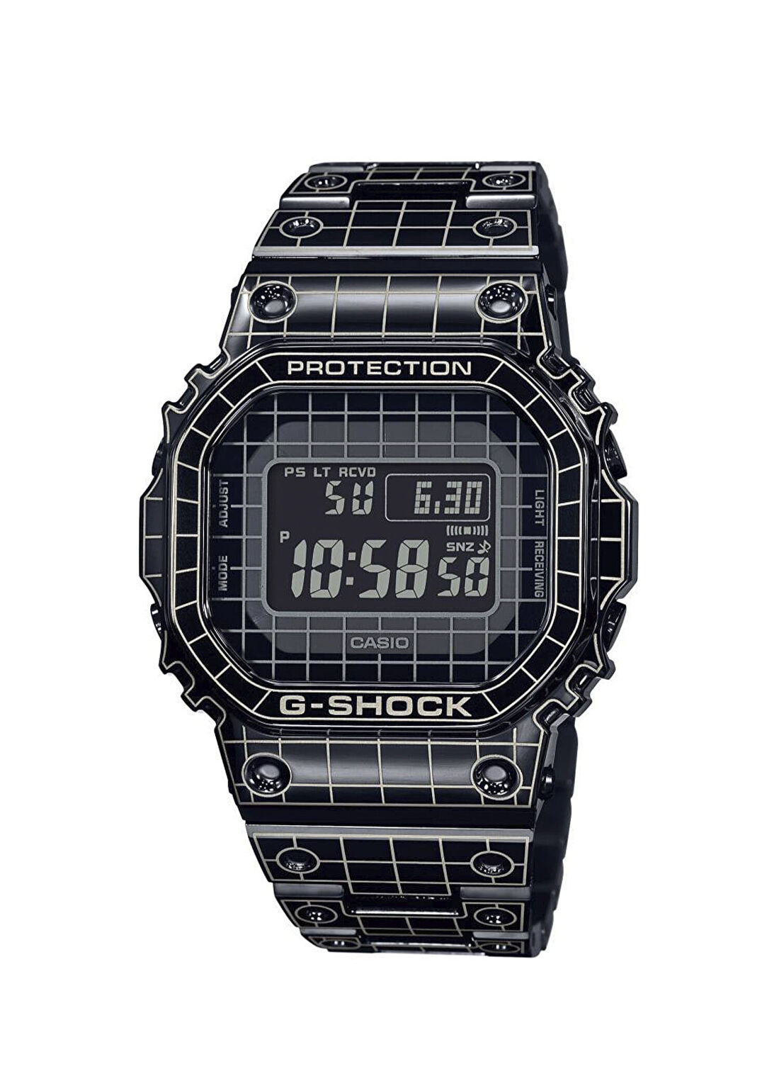 Casio G-shock GMW-B5000CS-1DR Çelik Erkek Kol Saati