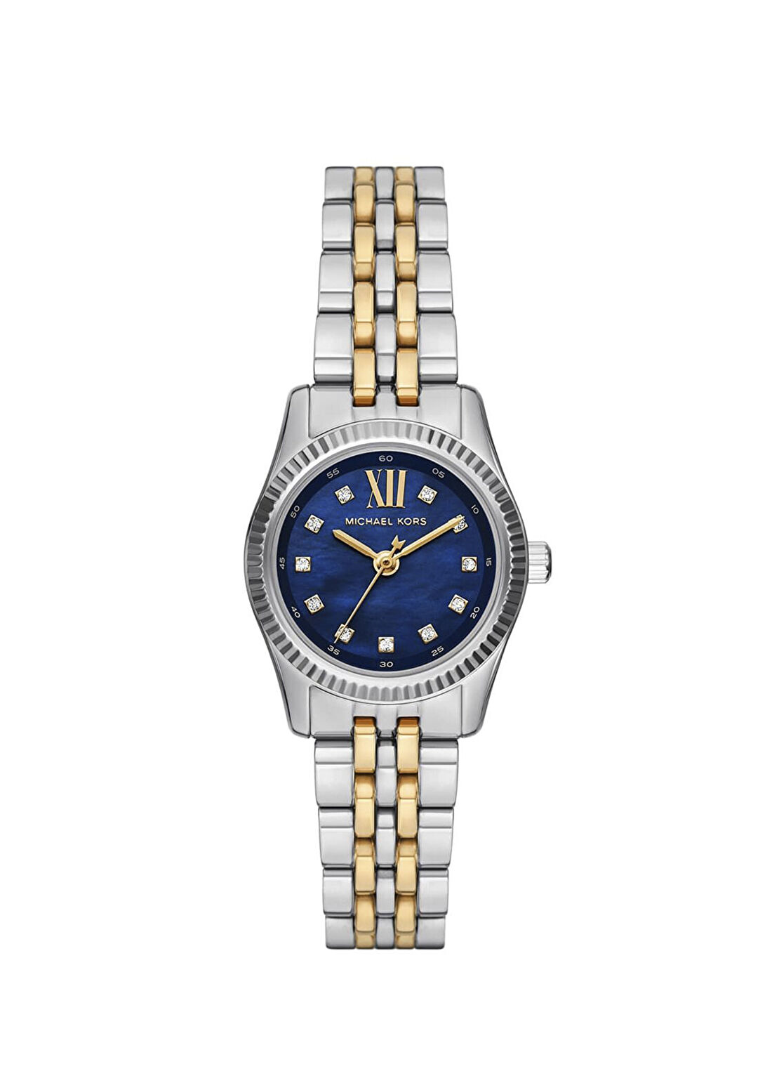 Michael Kors MK4865 Altın Rengi Metalik Gri Çelik Kadın Kol Saati