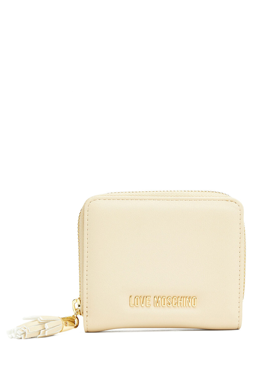 Love Moschino Krem Kadın Cüzdan