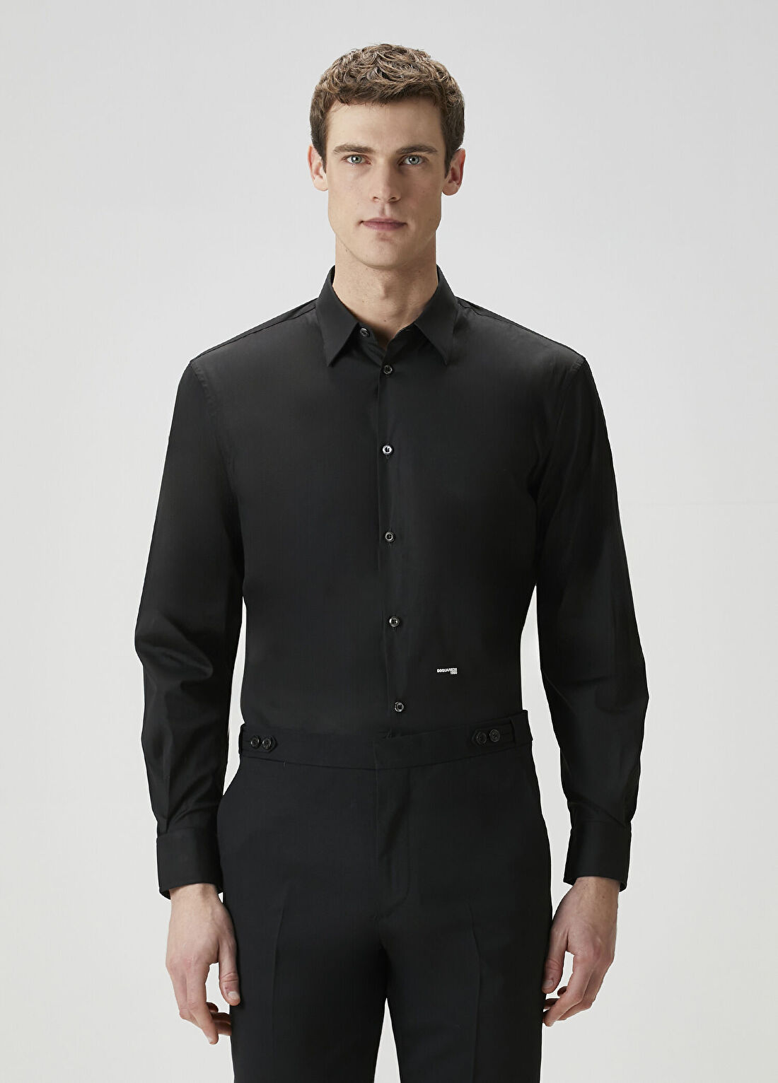 Dsquared2 Relax Fit Dan Siyah Gömlek