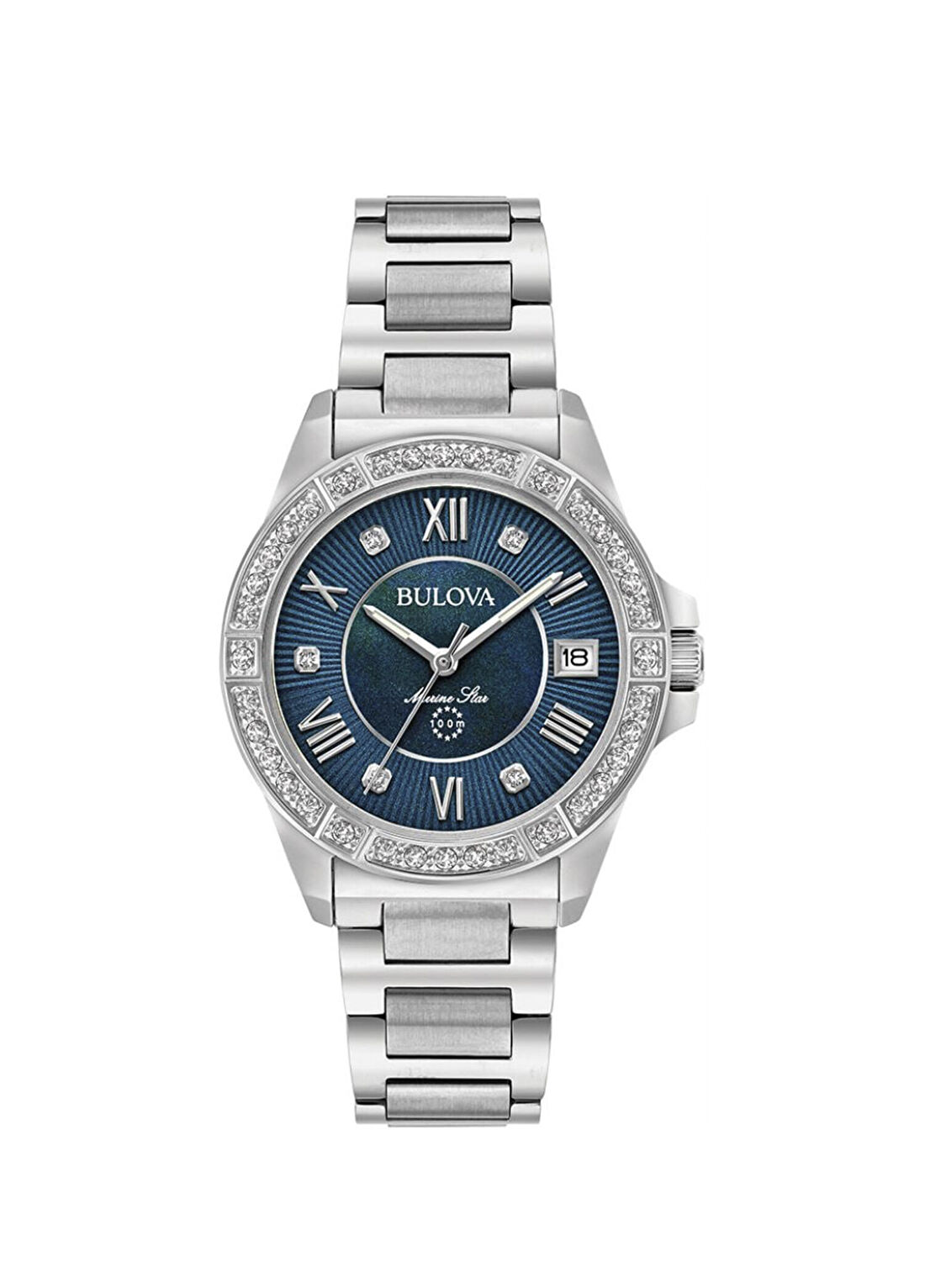 Bulova Marine Star 96R215 Çelik Kadın Kol Saati