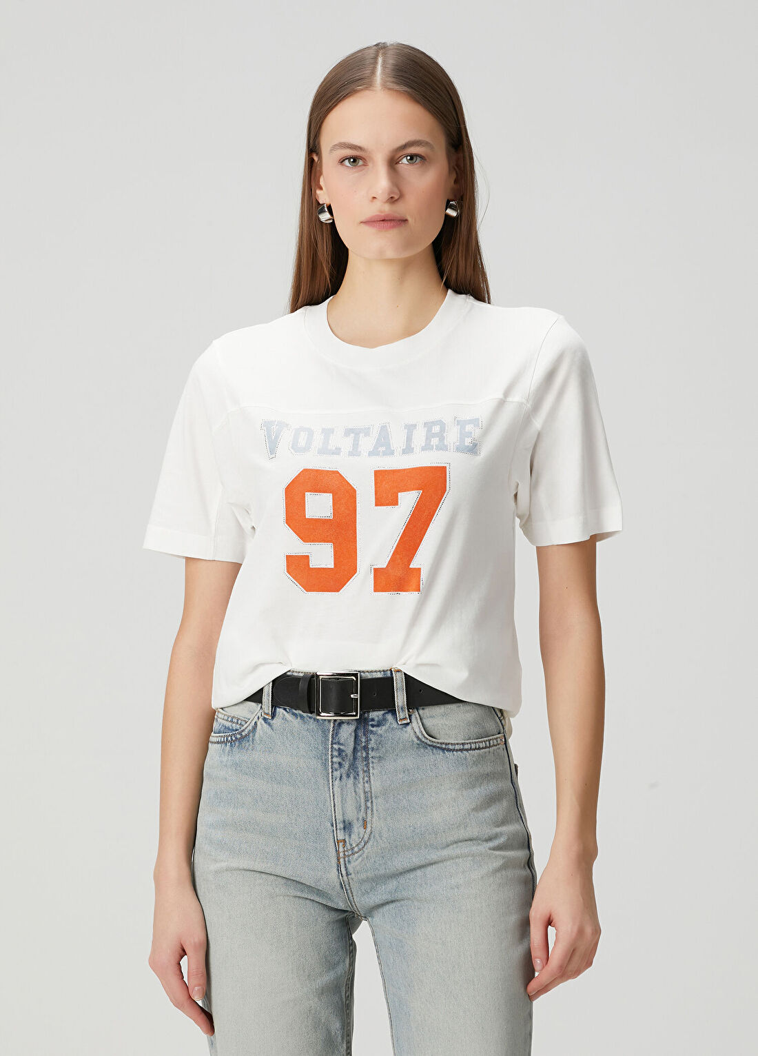 Zadig&Voltaire Boo Beyaz T-shirt
