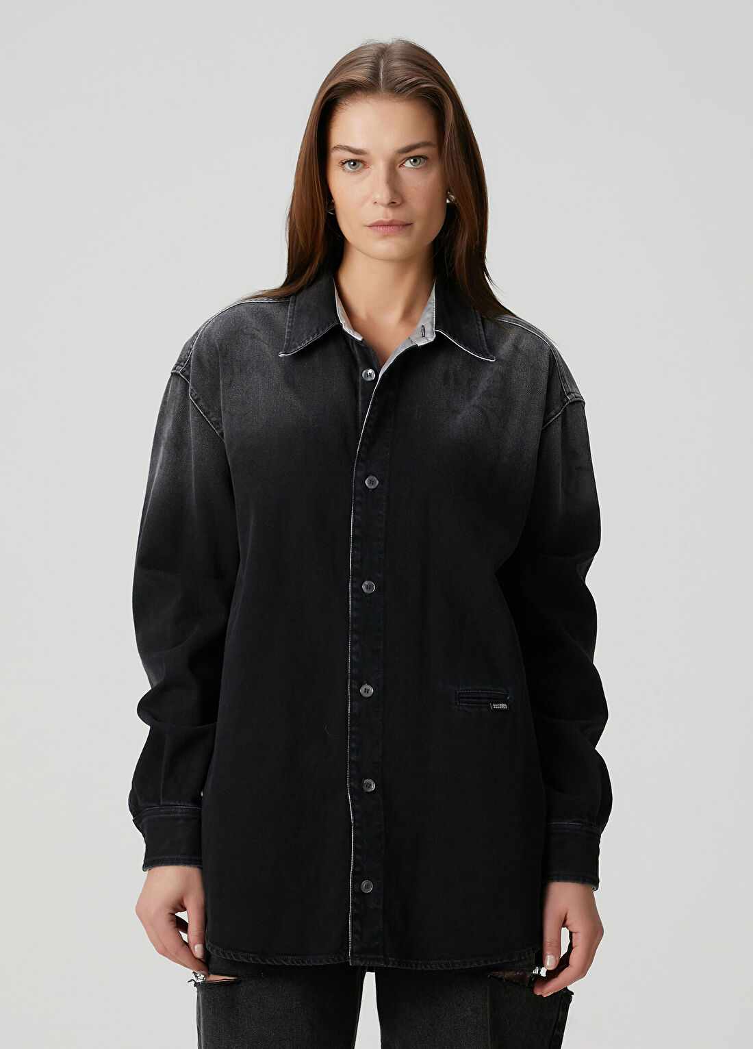 MM6 Maison Margiela Siyah Gömlek