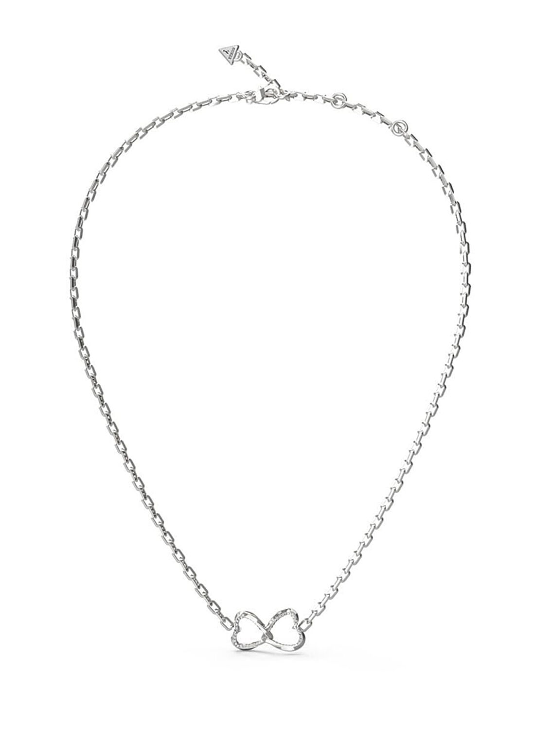 Guess JGUJUBN04616JWRHTU Kalpli Metalik Gri Çelik Kadın Kolye