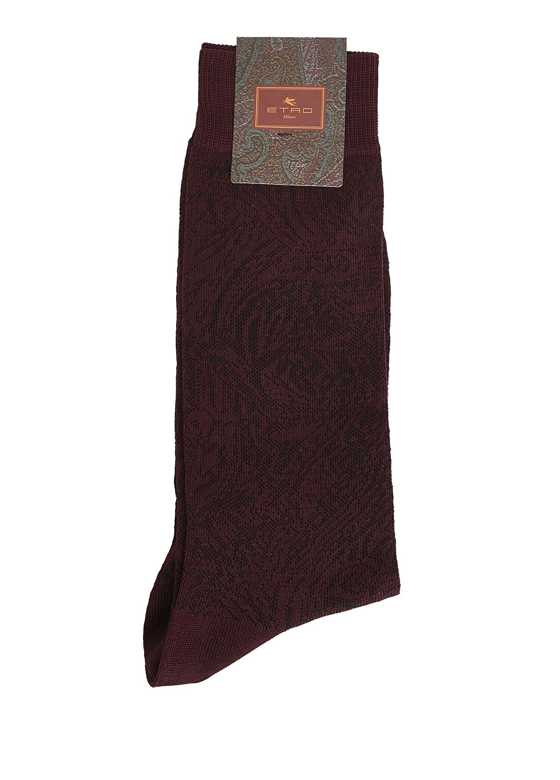 Etro Bordo Erkek Çorap