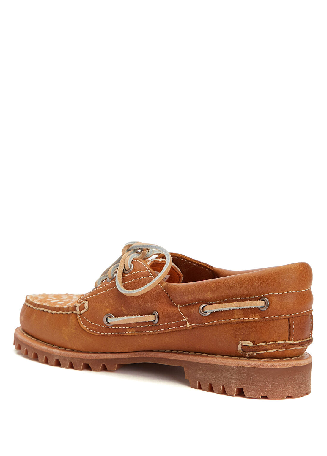 Timberland Authentic Taba Kadın Deri Loafer görsel 3