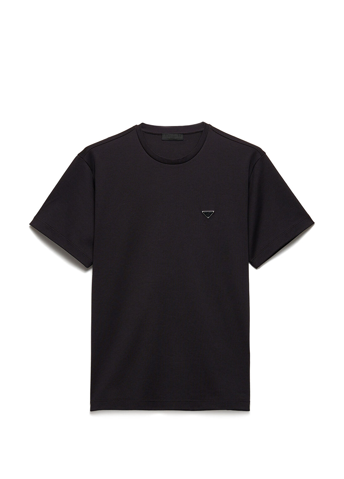Prada Siyah Pamuklu Kısa Kollu Erkek T-shirt