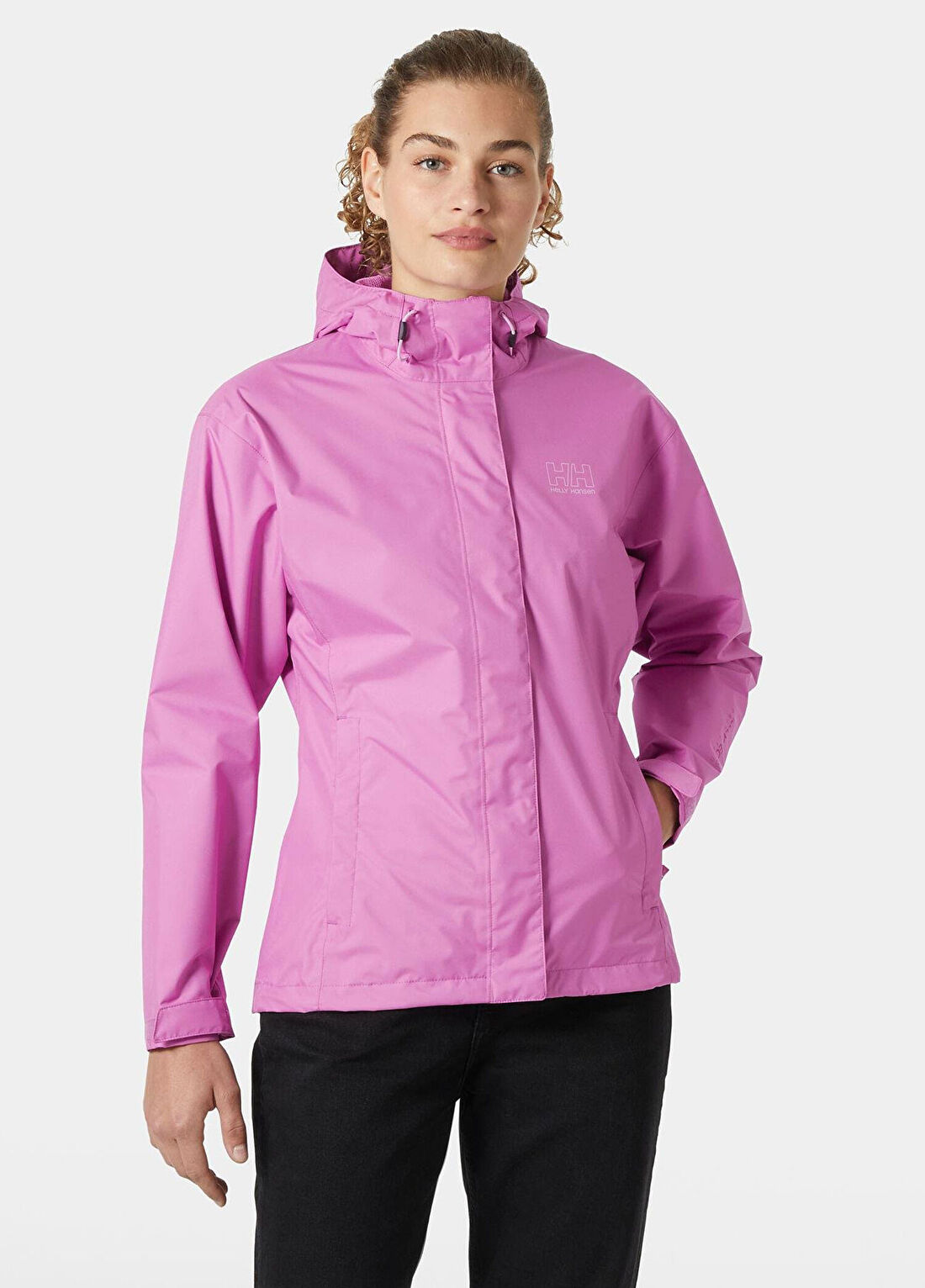 Helly Hansen W Seven J Meta Pink Kapüşonlu Kadın Mont görsel 2