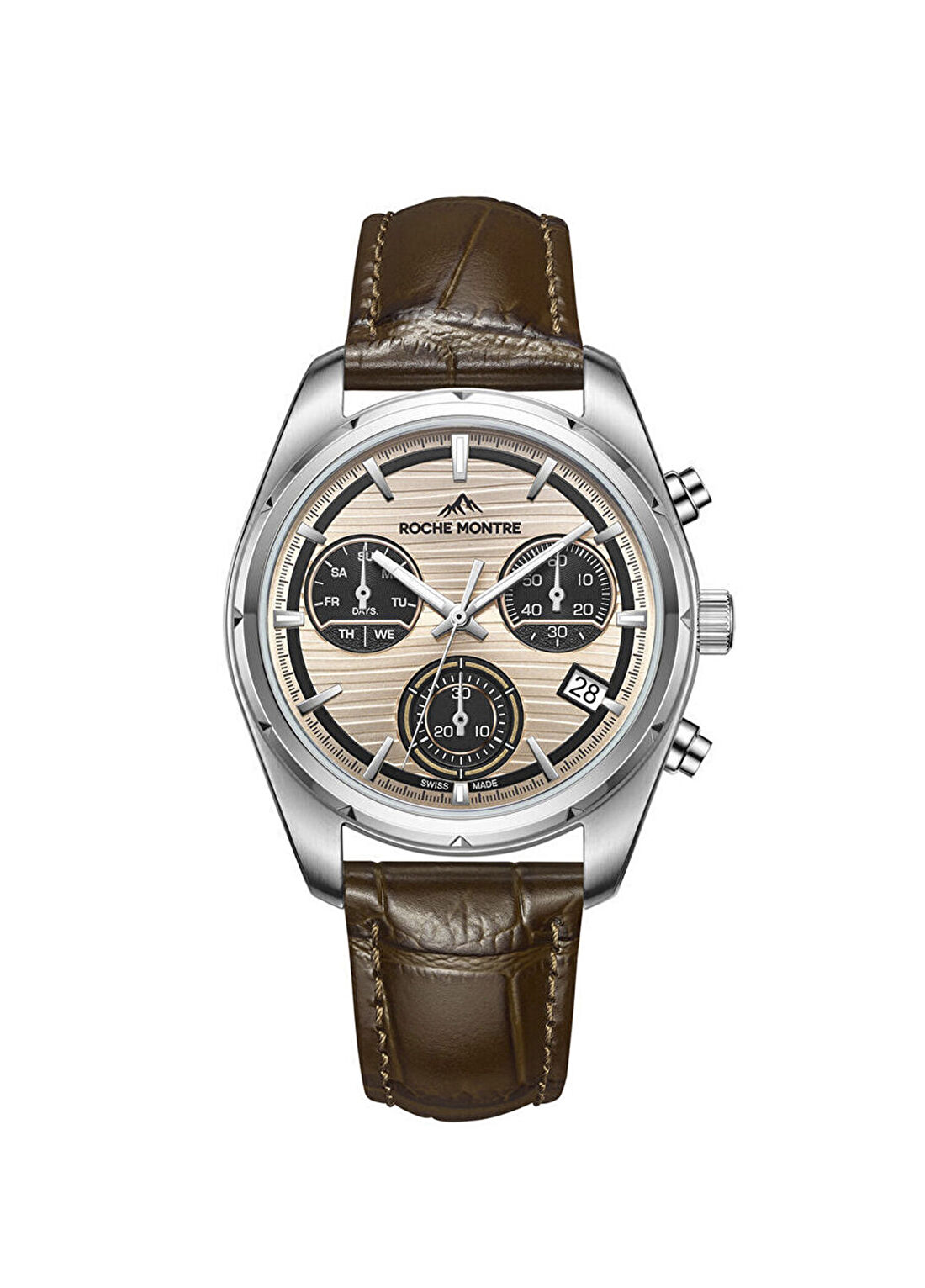 Roche Montre RMG4002-06 Kahverengi Deri Erkek Kol Saati