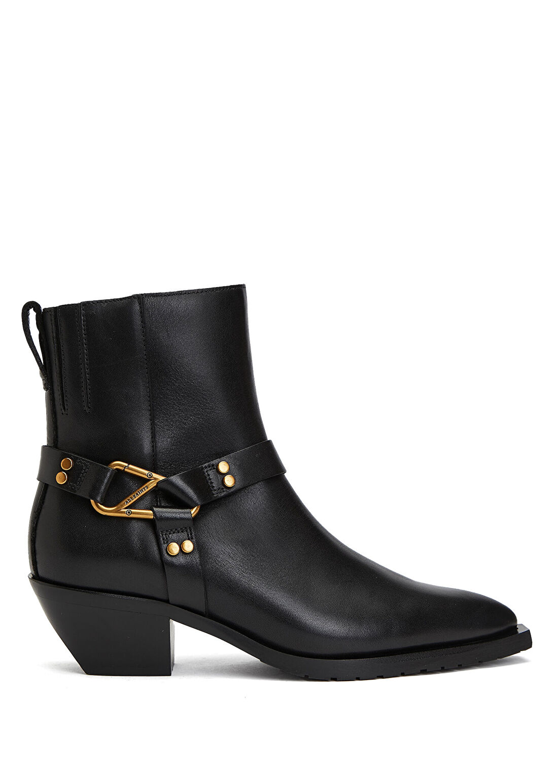 AllSaints Fox Siyah Kadın Deri Bot