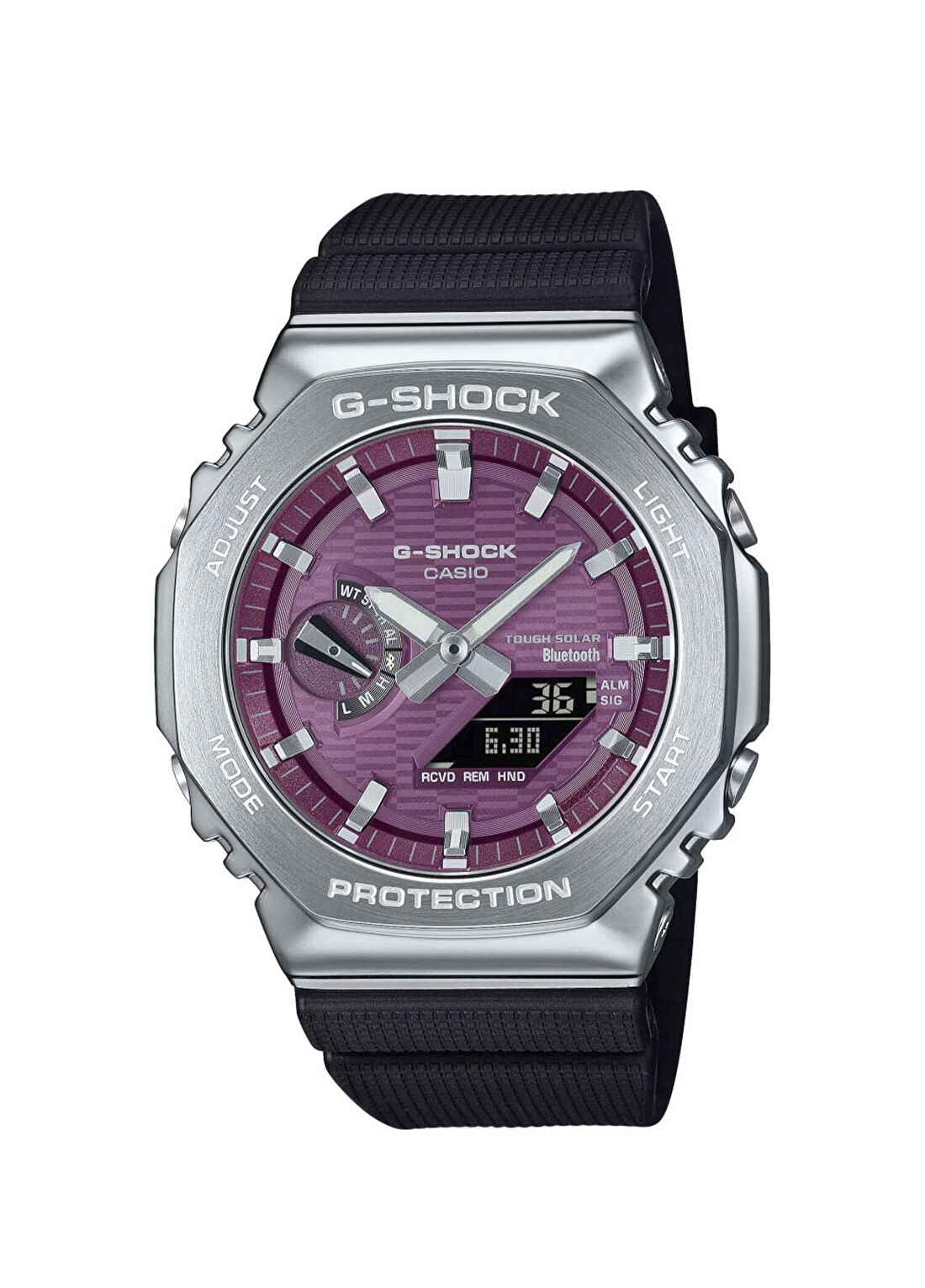 Casio G-Shock GBM-2100A-4BDR Siyah Silikon Erkek Kol Saati