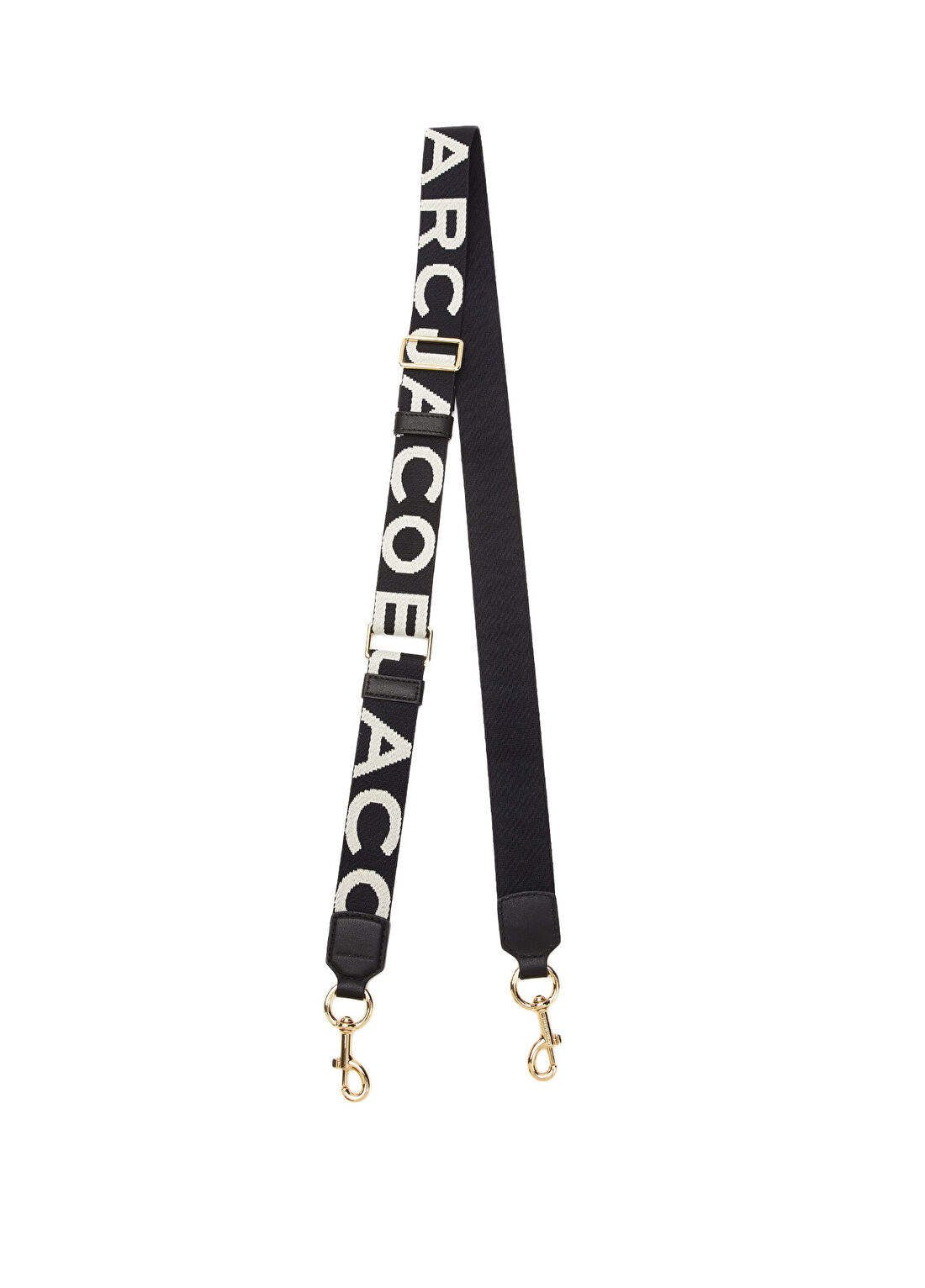 Marc Jacobs Siyah Beyaz Çanta Askısı