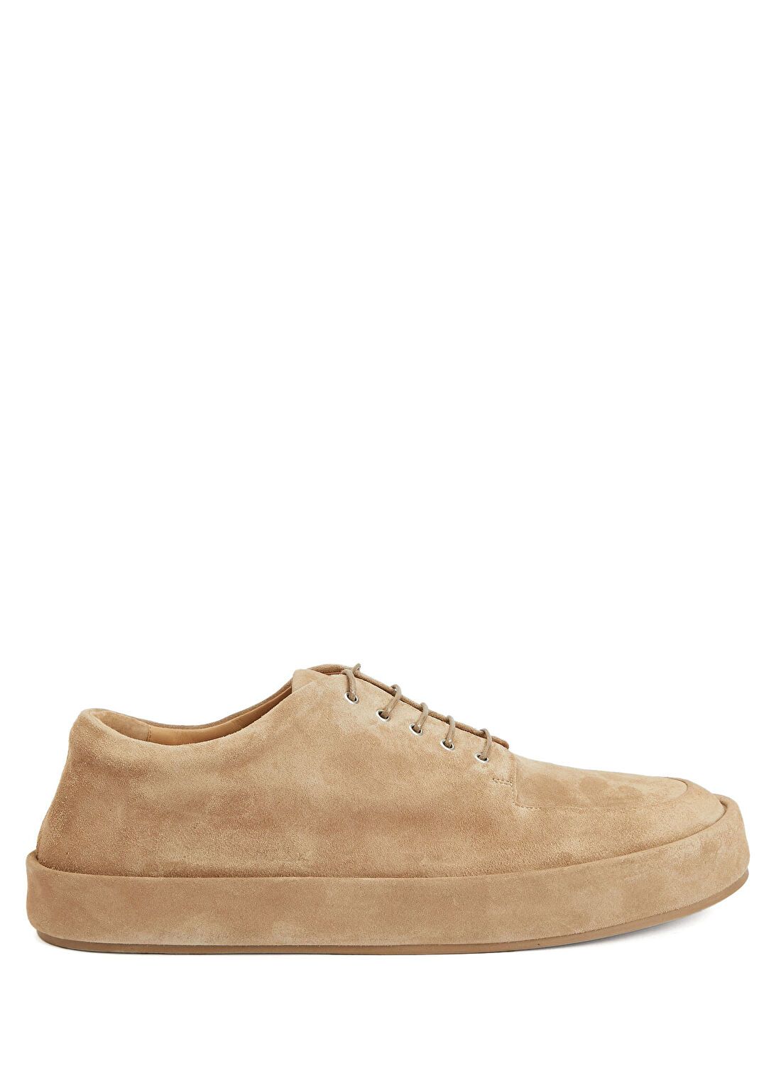 Marsell Açık Kahverengi Erkek Süet Sneaker