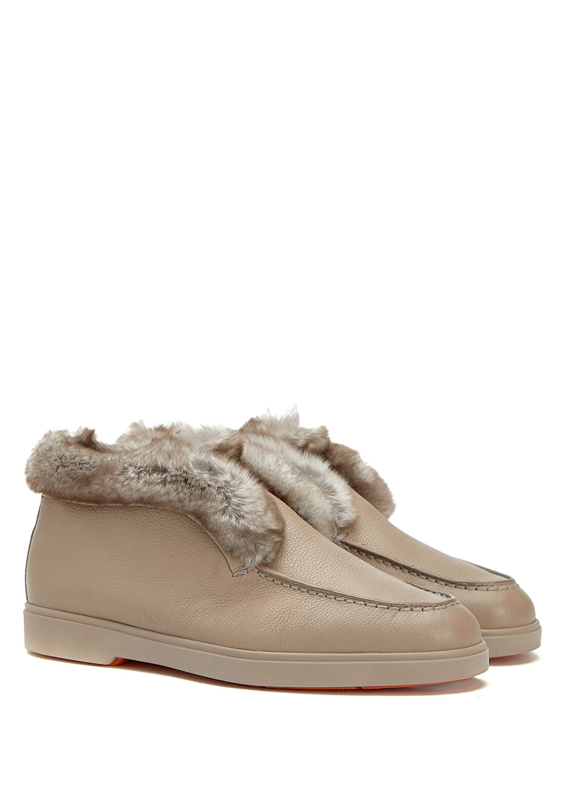 Santoni Vizon Kadın Deri Loafer görsel 2