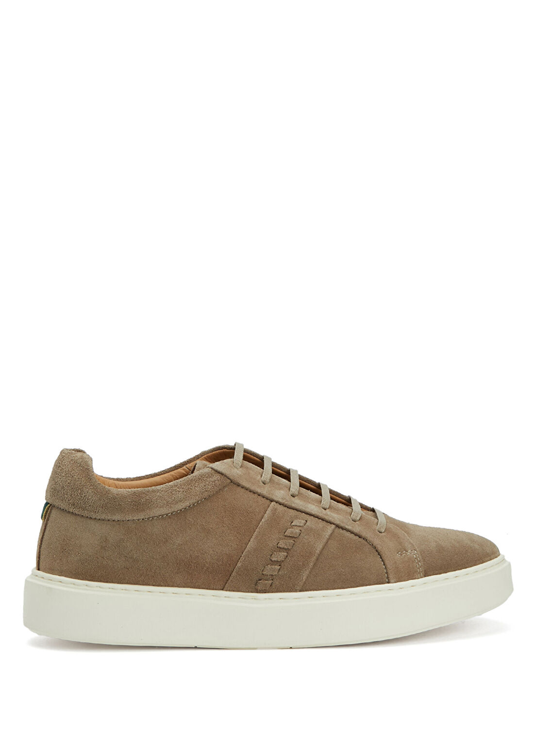 George Hogg Vizon Örgü Detaylı Erkek Süet Sneaker