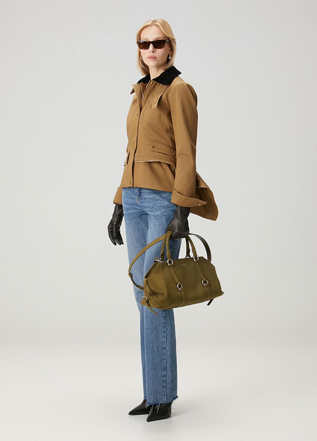 McQueen Camel Ceket görsel 2